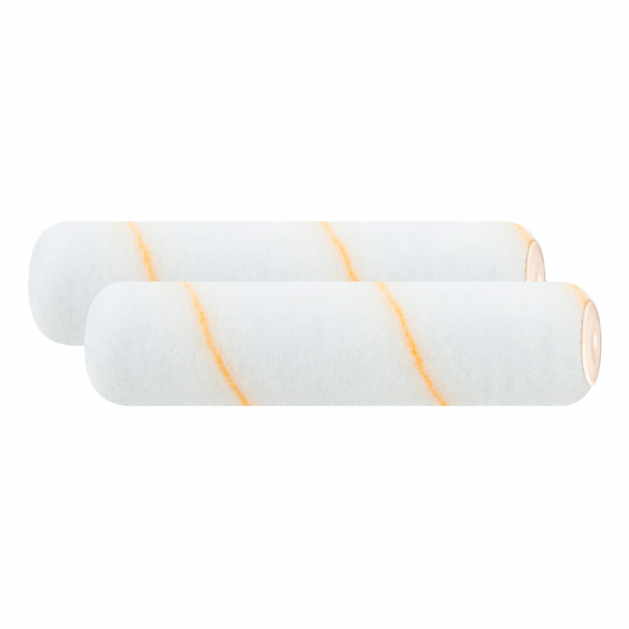 PAINT ROLLER COVER, 6 1/2 IN L, 1/2 IN NAP SIZE, WOVEN FABRIC, MINI, 1/2 IN NAP SIZE, 2 PK