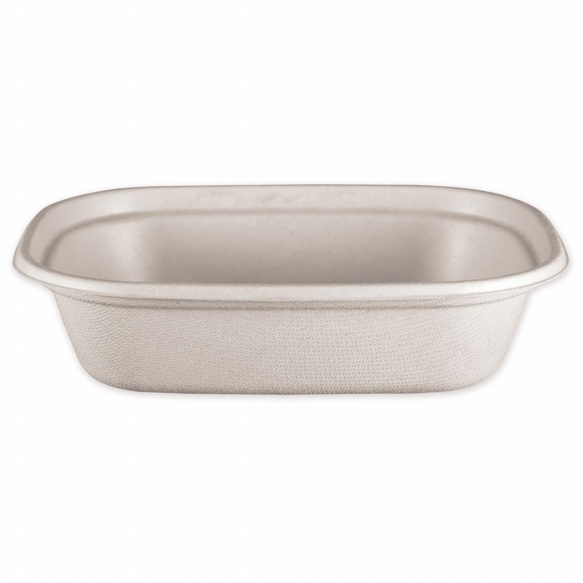 GRAINGER APPROVED Disposable CarryOut Food Container Beige, Base