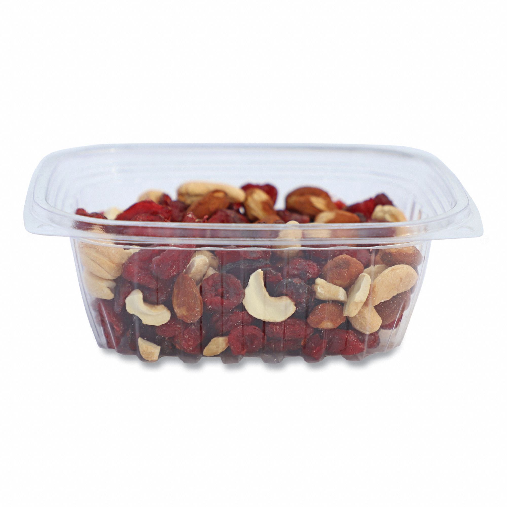 Carry-Out Food Container: PLA, 1 Compartments, 12 oz Capacity, Clear, 900 PK