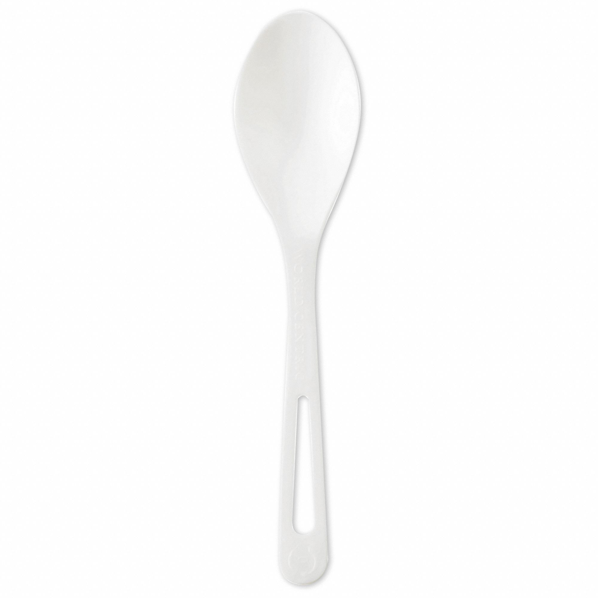 White, MediumWt, Disposable Spoon 799M75SPPS6 Grainger