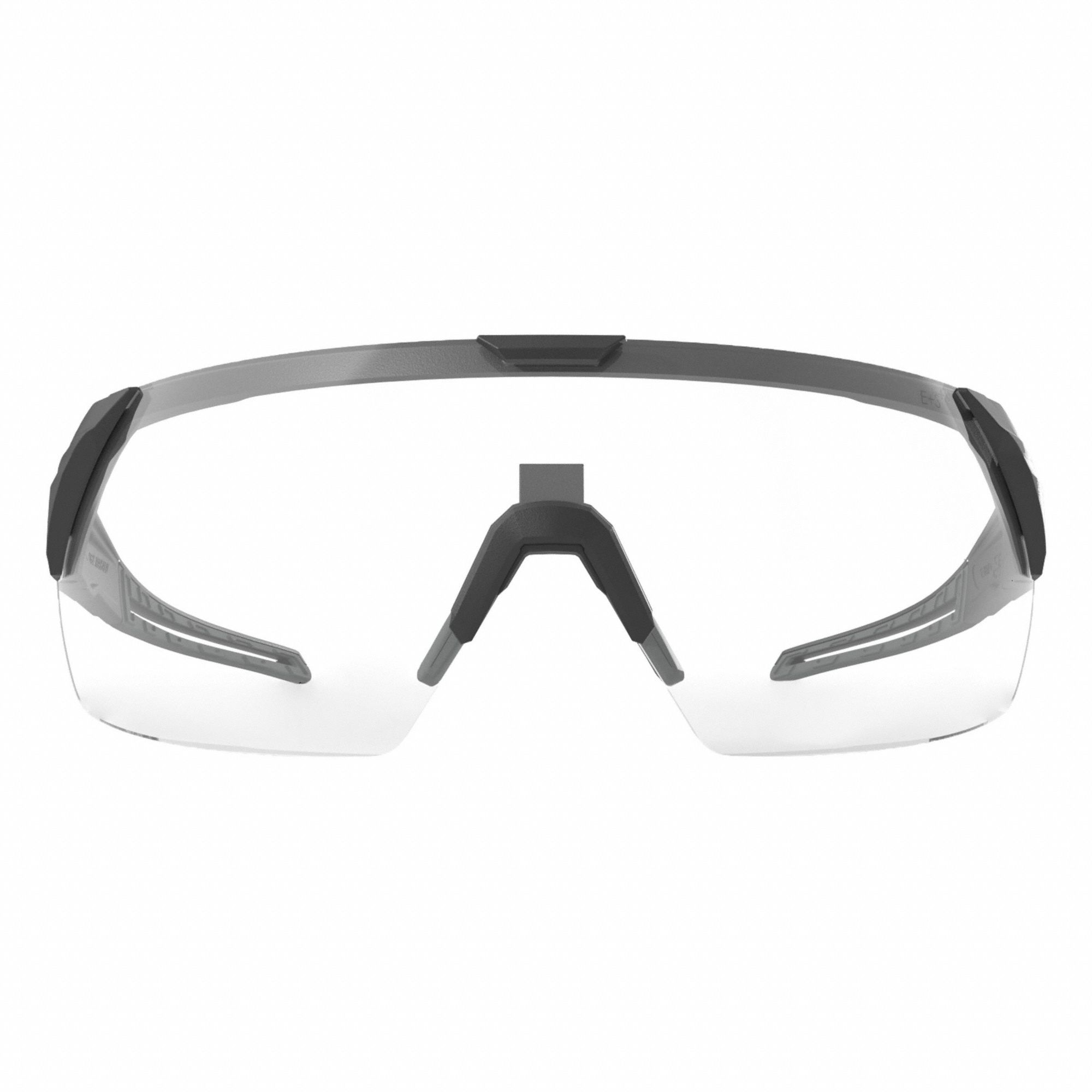 LENS,CLEAR,MATTE BLACK