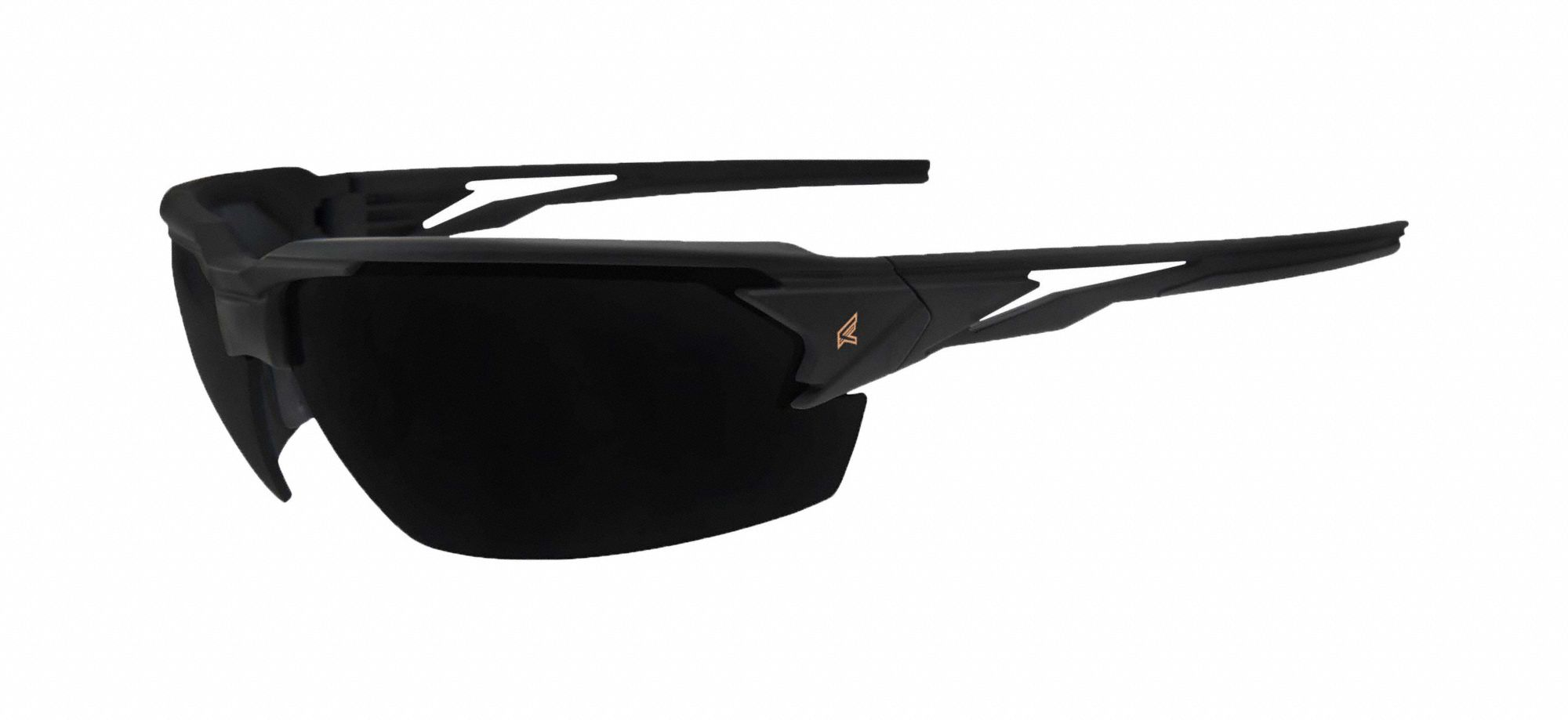 Edge Eyewear Safety Glasses, Nylon/pc/tpr, Anti-scratch, Black/smoke, Csa, Uv, M, Unisex Model: TXP416VS