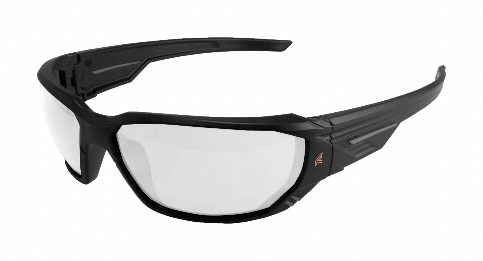 LUNETTES DE SÉCURITÉ, MONTURE INTÉGRALE, ENVELOPPANTE, NYLON/PC, ANTIRAYURES, NOIR/TRNSP, CSA, UV