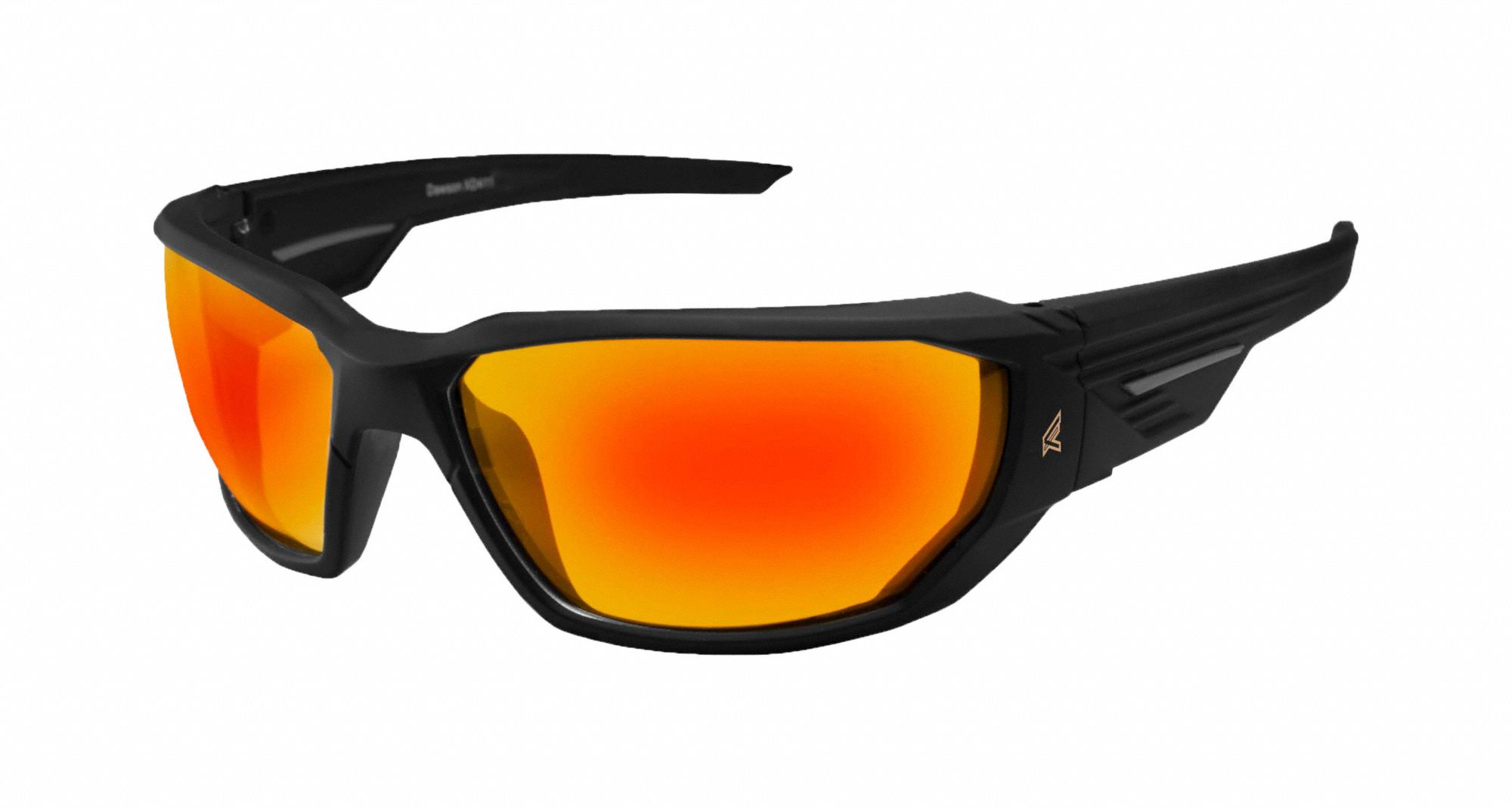 LUNETTES DE SÉCURITÉ, MONTURE INTÉGRALE, ENVELOPPANTE, NYLON/PC, ANTIRAYURES, NOIR/ROUGE, CSA, UV
