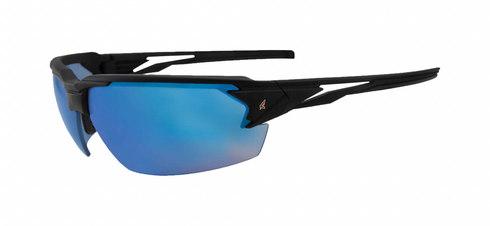 LUNETTES DE SÉCURITÉ, NYLON/PC/TPR, ANTIRAYURES, NOIR/BLEU, CSA, UV, M, UNISEXE