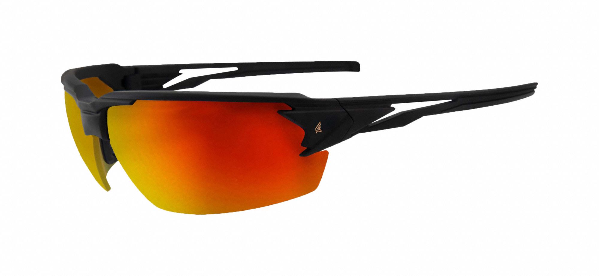 LUNETTES DE SÉCURITÉ, NYLON/PC/TPR, ANTIRAYURES, NOIR/ROUGE, CSA, UV, M, UNISEXE