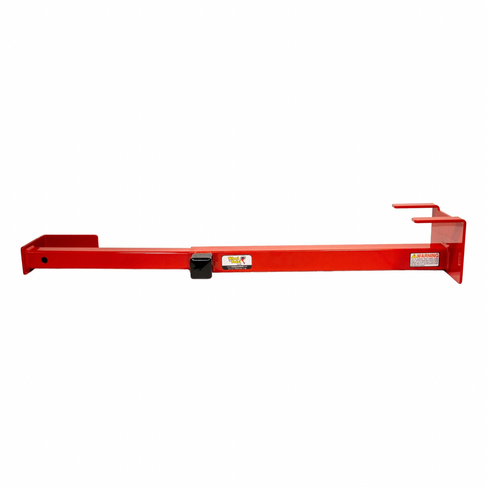 Wheel to Pedal Lock: Trucks, Trailers, 2000-2012 SUVs/2000-2012 Vans/Wheel to Pedal Lock, Red