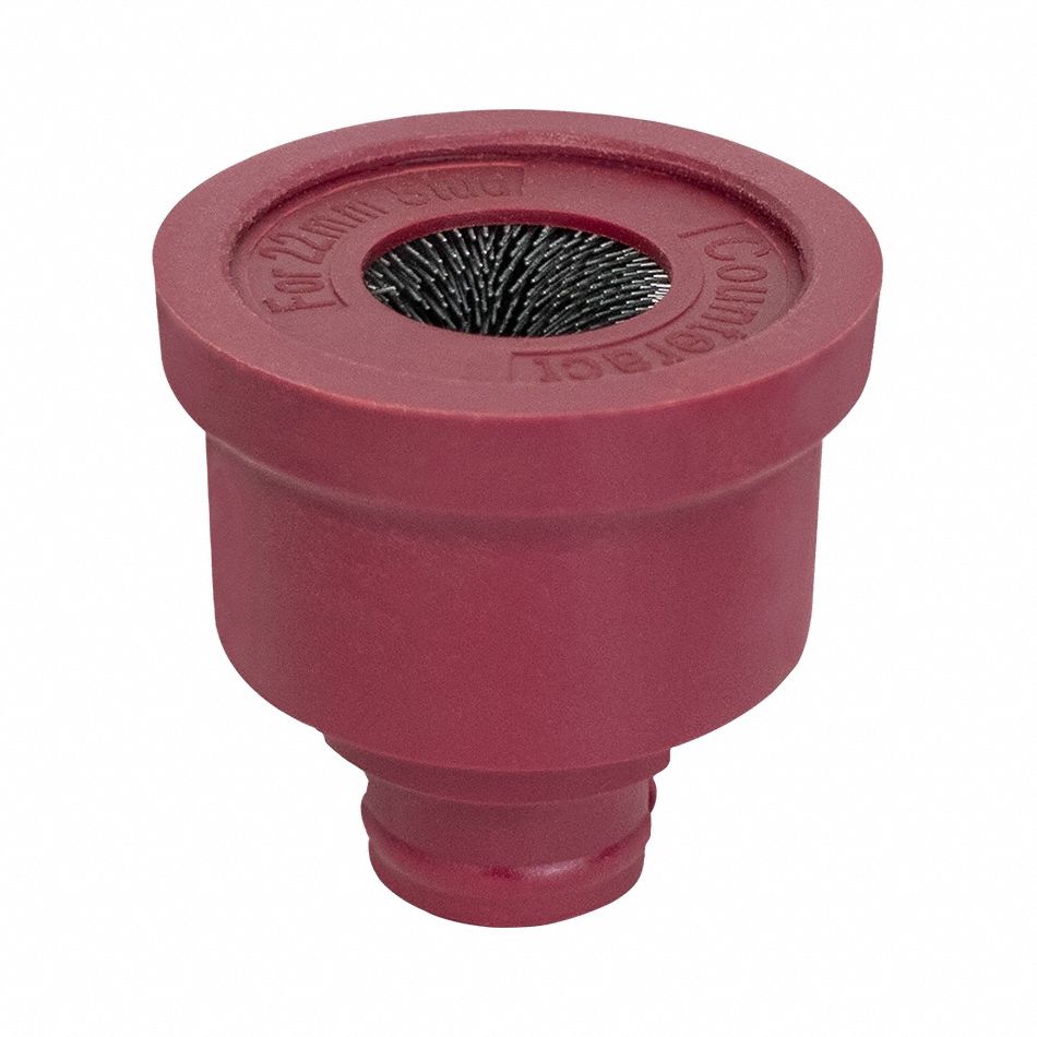 Brush Head: Brush Head, 1/4 in Bristle Lg, 2 1/4 in Brush Head Wd, Firm, Silver, Metal