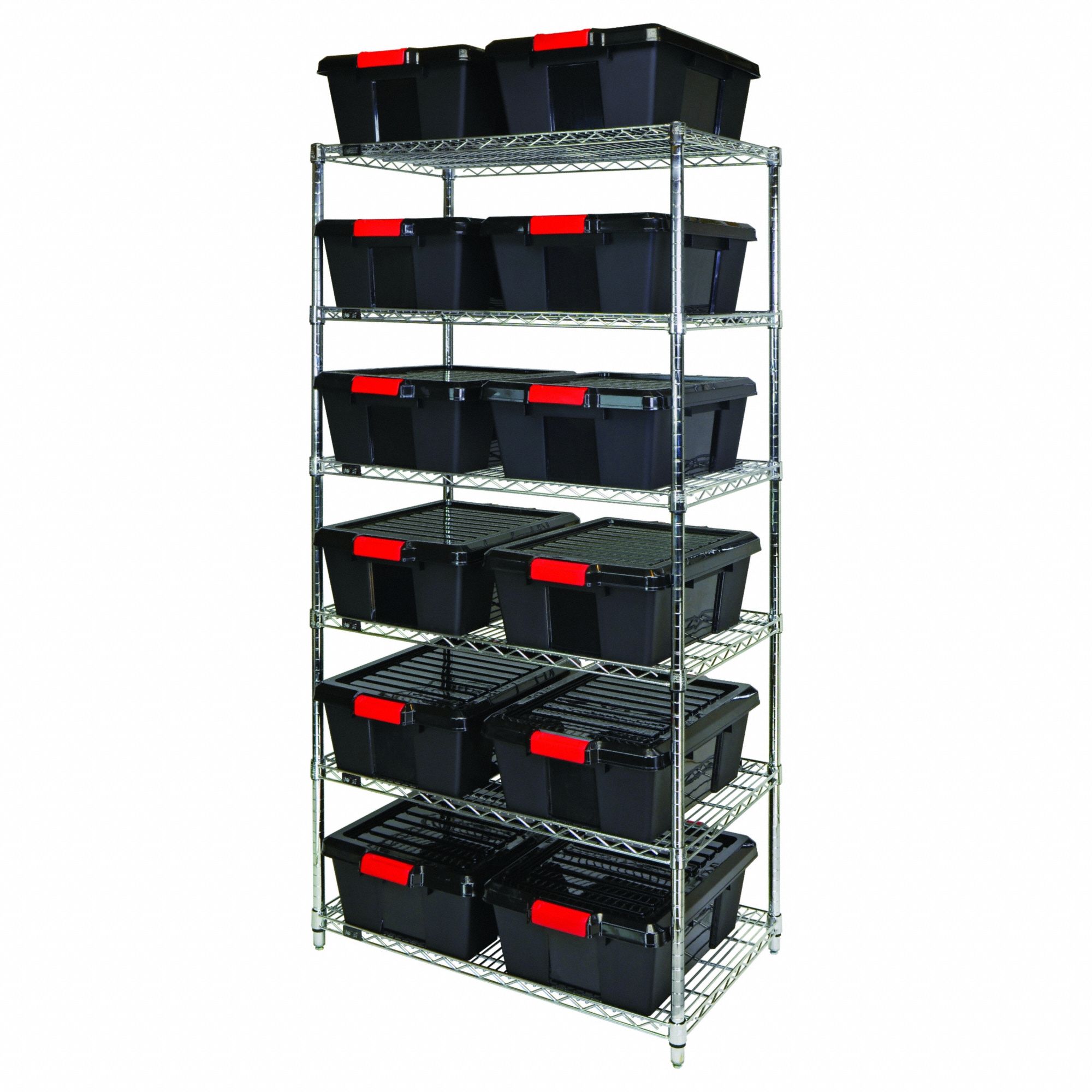 QUANTUM STORAGE SYSTEMS, 36 in x 21 in x 74 in, 1 Sided, Shelving Unit ...