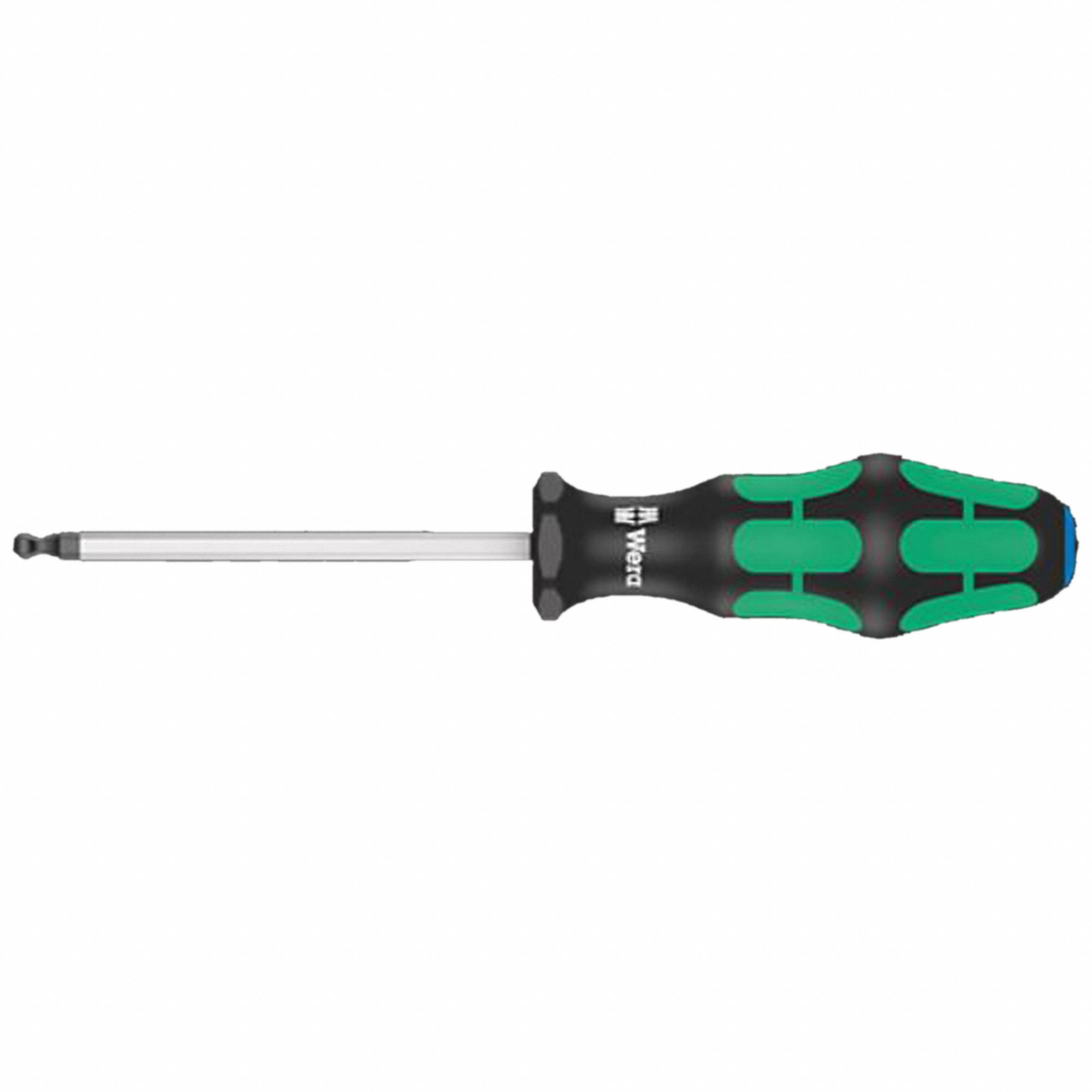 SCREWDRIVER, 81 MM HANDLE, 2.50 MM TIP, CUSHION GRIP, CORROSION-RESISTANT, 181 MM L