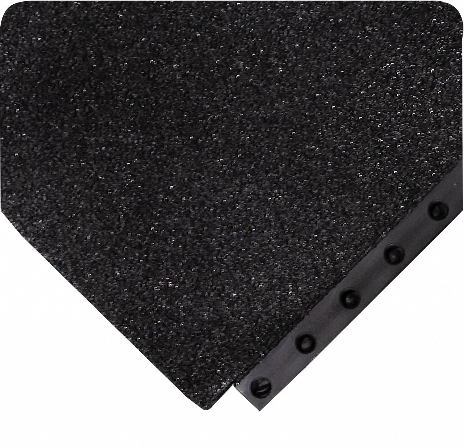 NON-SLIP SAFETY MATTING,48X42 IN,BK/YW