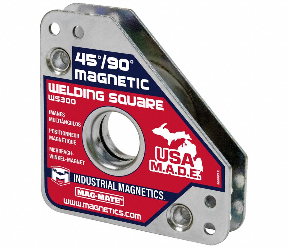 MAGMATE Cuadro Soldadura Mag , Grosor 5/8 pulg. Posicionadores de Soldeo Magnéticos Fijos