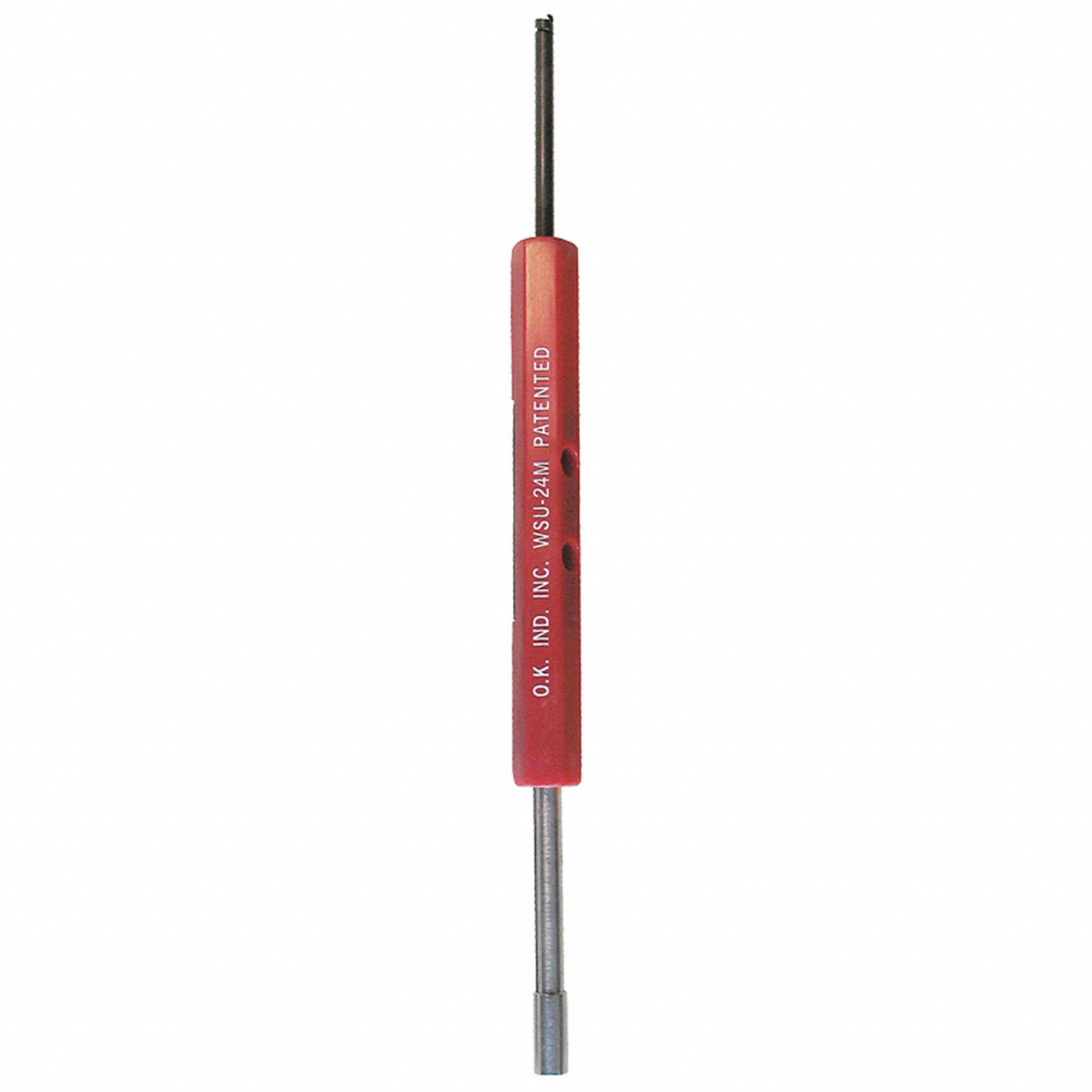 Wrap/Strip/Unwrap Tool: 6 5/8 in Tool Lg, 1.5 in Wrapping Terminal Hole Dp, Insulated