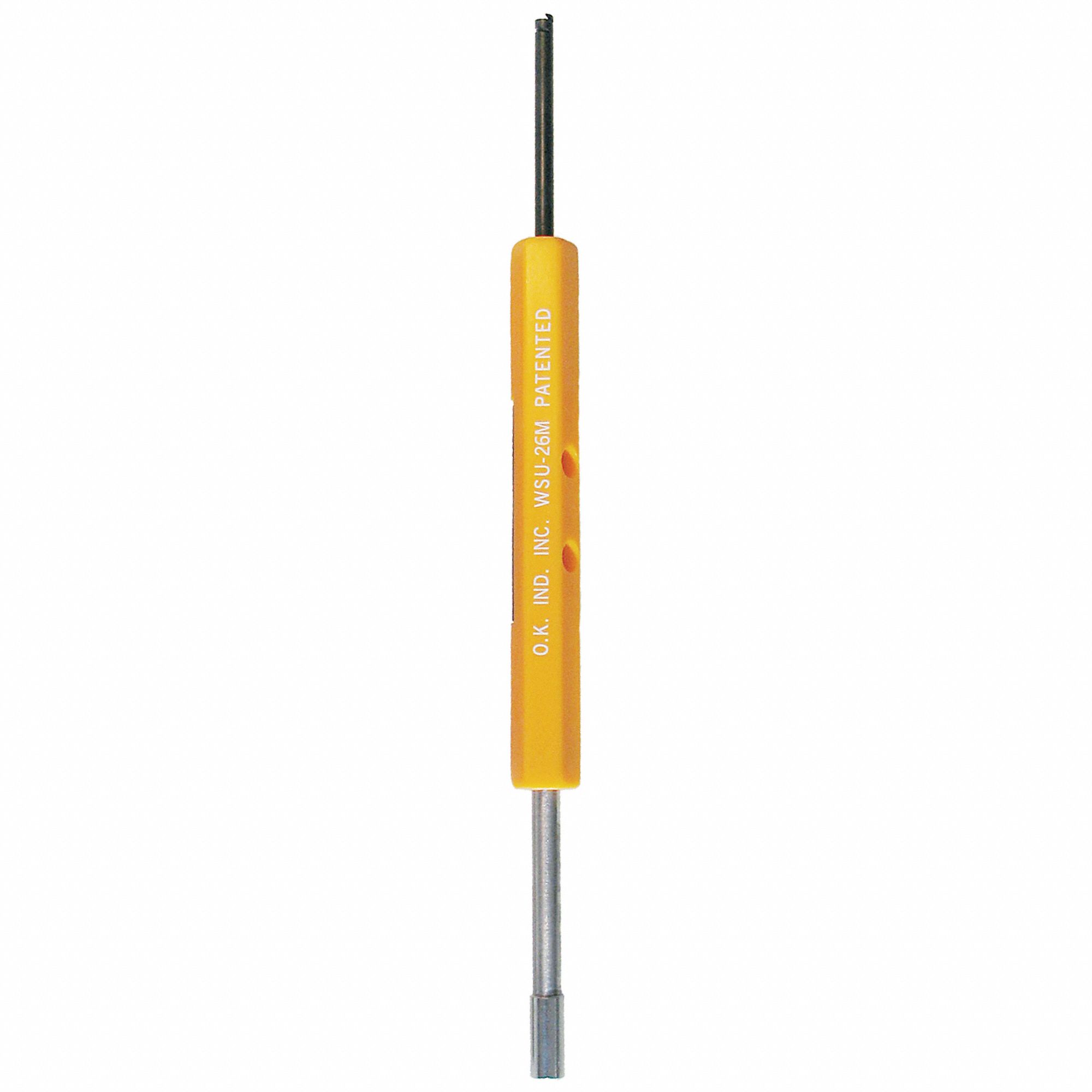 Wrap/Strip/Unwrap Tool: 6 5/8 in Tool Lg, 1.5 in Wrapping Terminal Hole Dp, Insulated