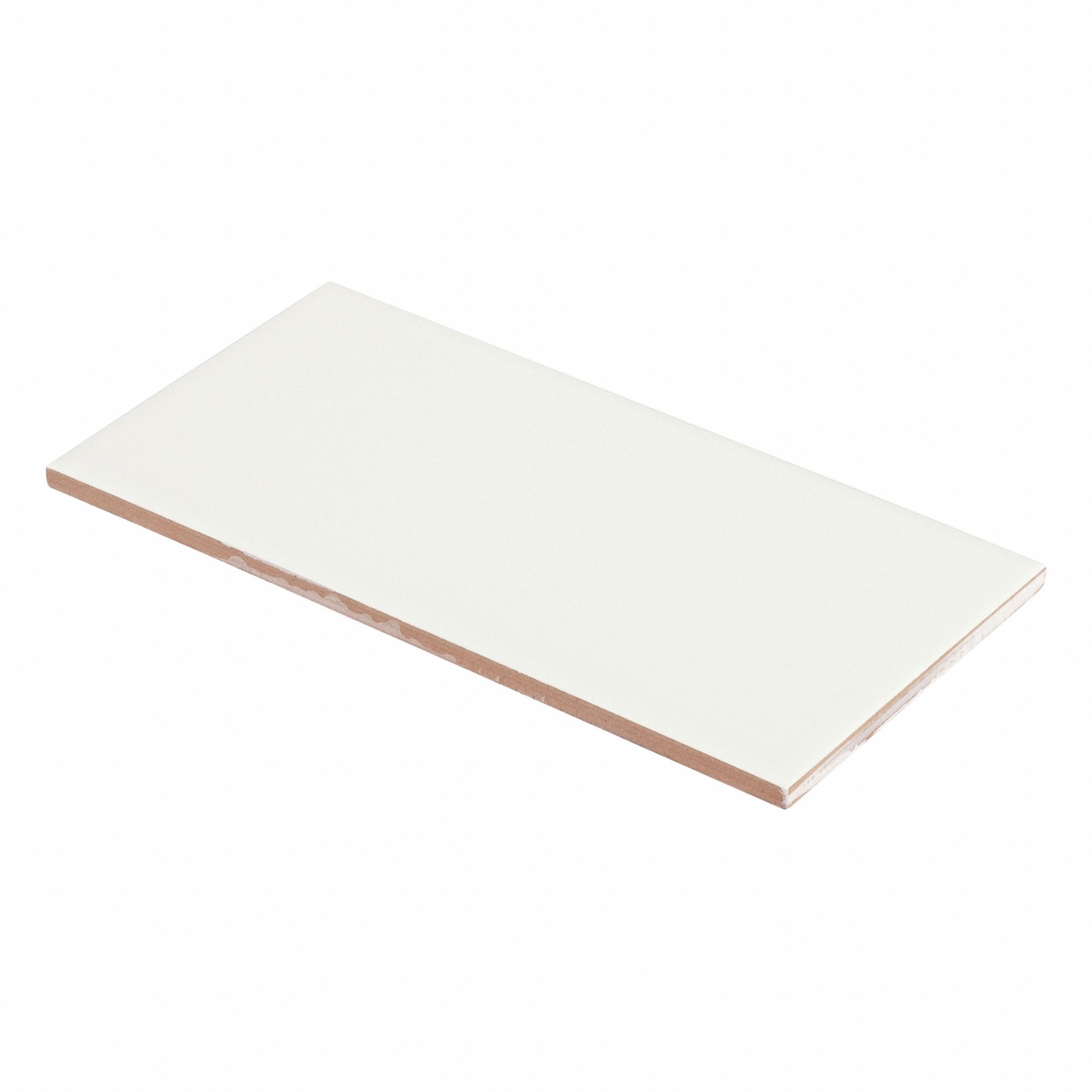 Wall Tiles: Gloss, Tea for Two, Field, Ceramic, 7 7/8 in Tile Lg, 1/4 in Tile Thick