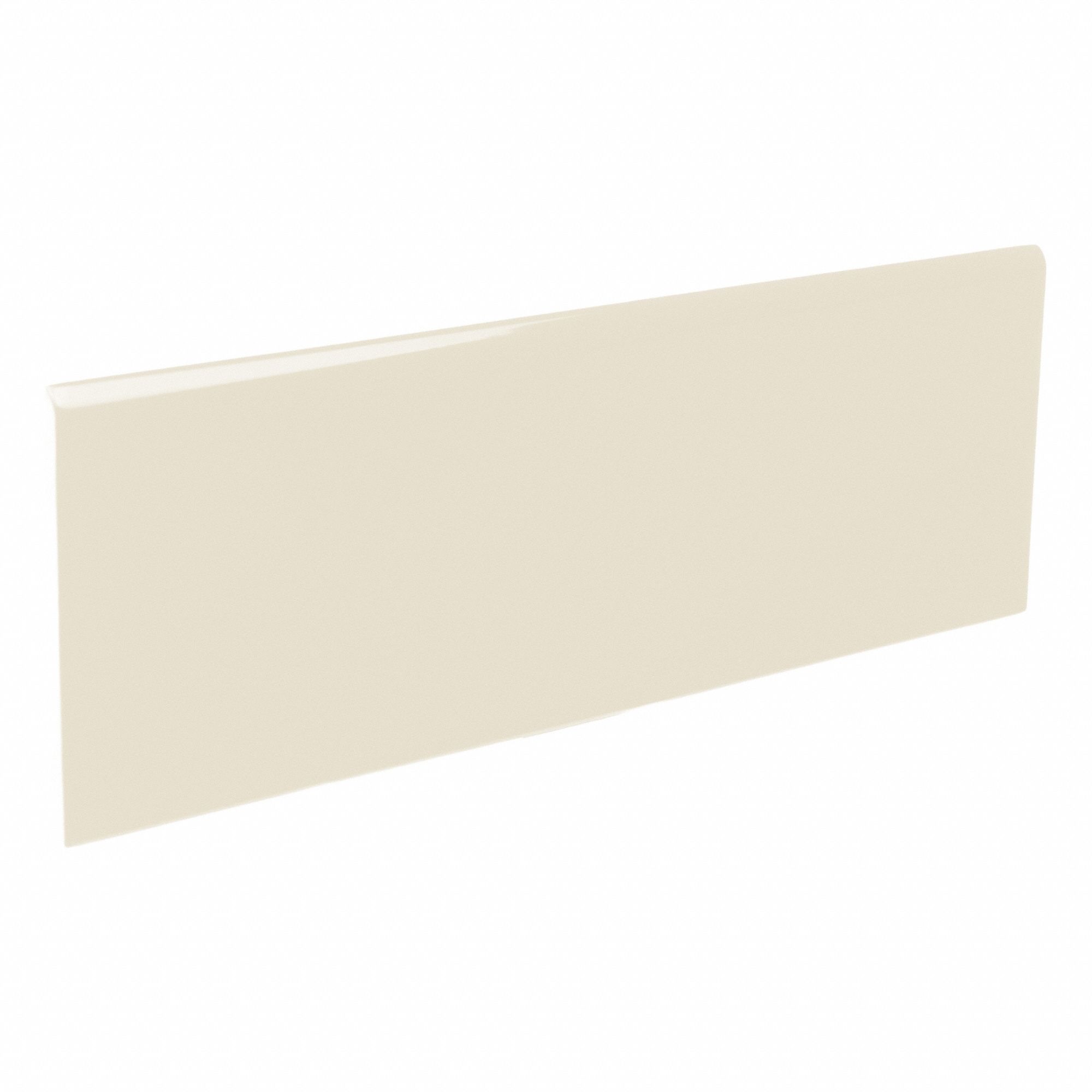 Wall Tiles: Gloss, Edge of Seventeen, Bullnose, Trim, Ceramic, 11 7/8 in Tile Lg