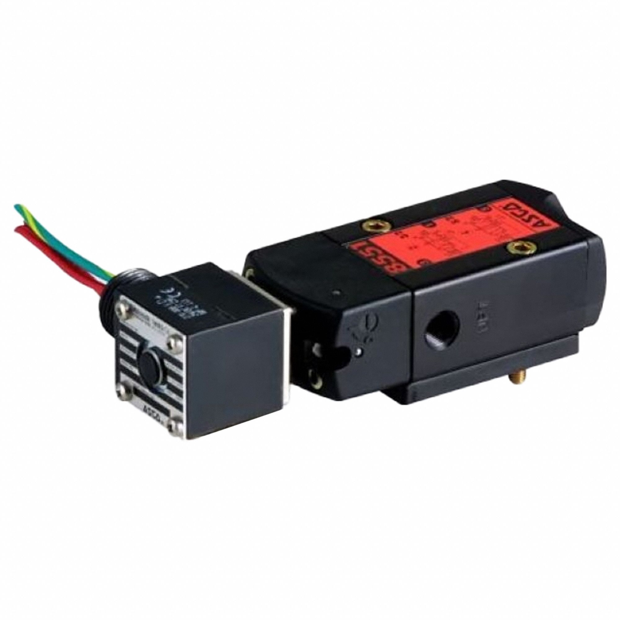 Solenoid Valve: 3-Way, Configurable, 1/4 in Pipe Size, 110V AC/120V AC, Remote Pilot, NBR Seal