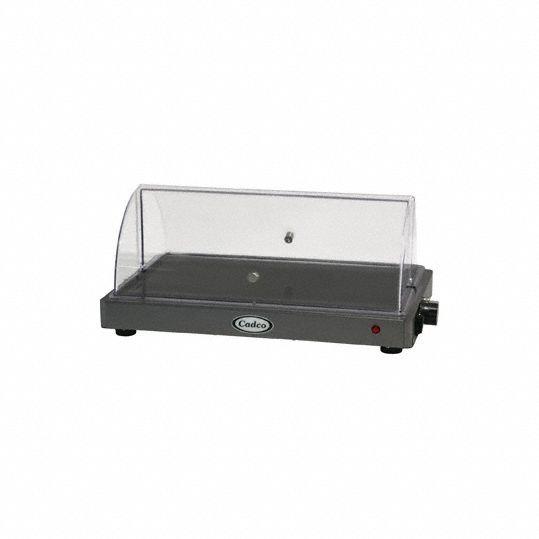 Warming Shelf and Tray: 300 W Watt, 9 3/4 in Overall Ht, 24 in Overall Wd, 14 3/8 in Overall Dp
