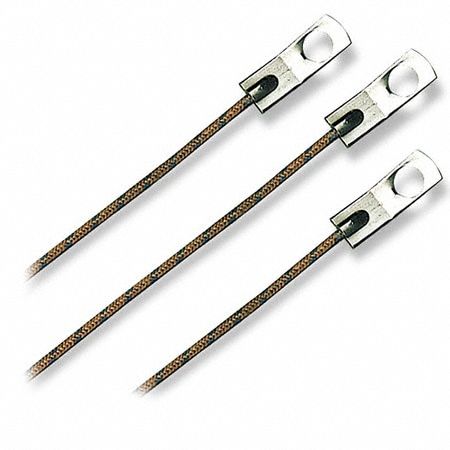 OMEGA Temperature Probes and Components-New: 900°F /0°C to 480°C, Type K, For Air Media Type, Bolt (MPN WTK-6-36). Key specifications — Brand: OMEGA; Cable Material: Fiberglass Insulation; Cable Length: 36 in; Process Mounting Connection: Bolt; Maximum Wire Gauge: 20 AWG.