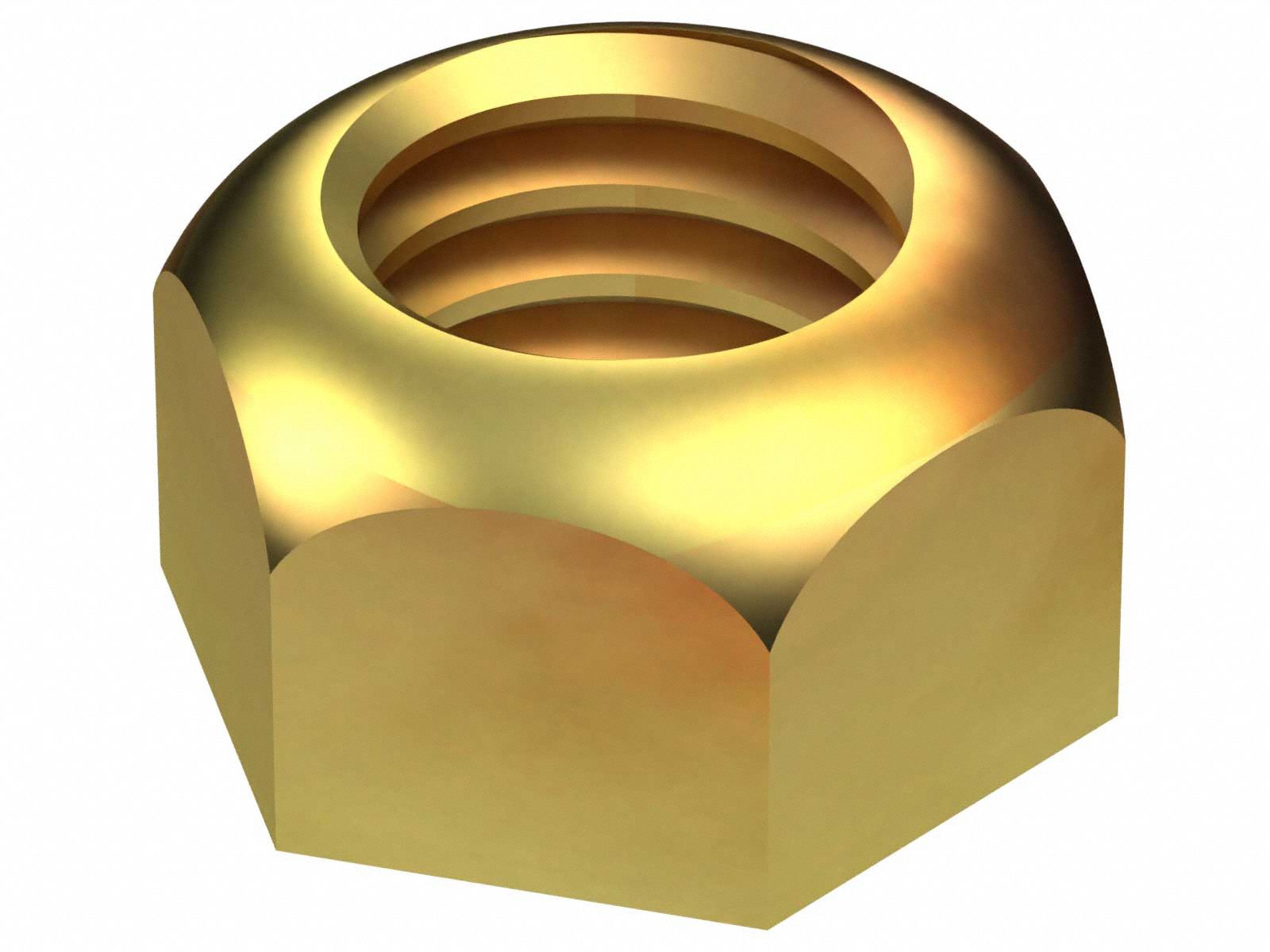 Hex Nut Cadmium-Plated 3/4 -10 PK20