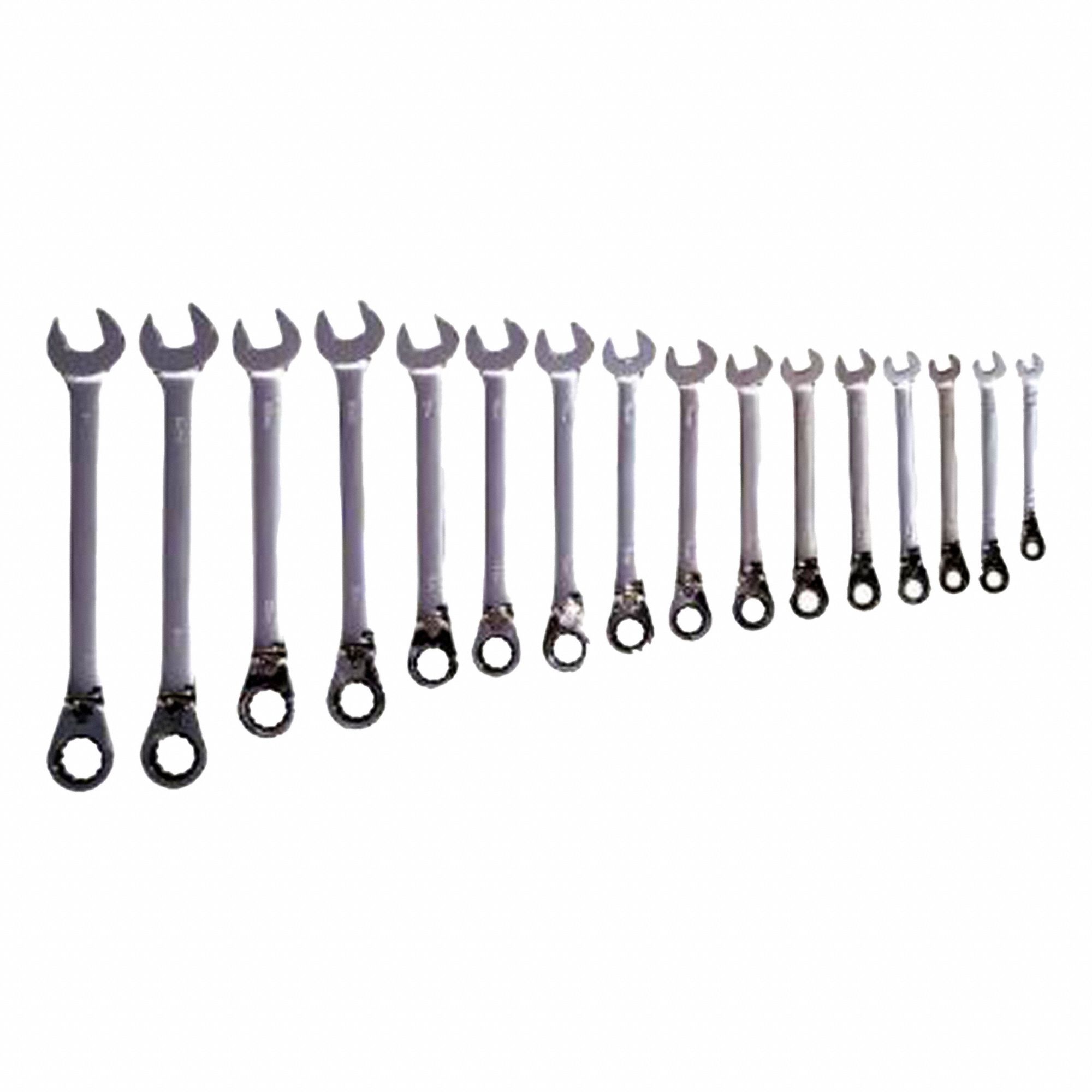 TR CLES MIXTES,ACIER CV,CHROME,COUDE