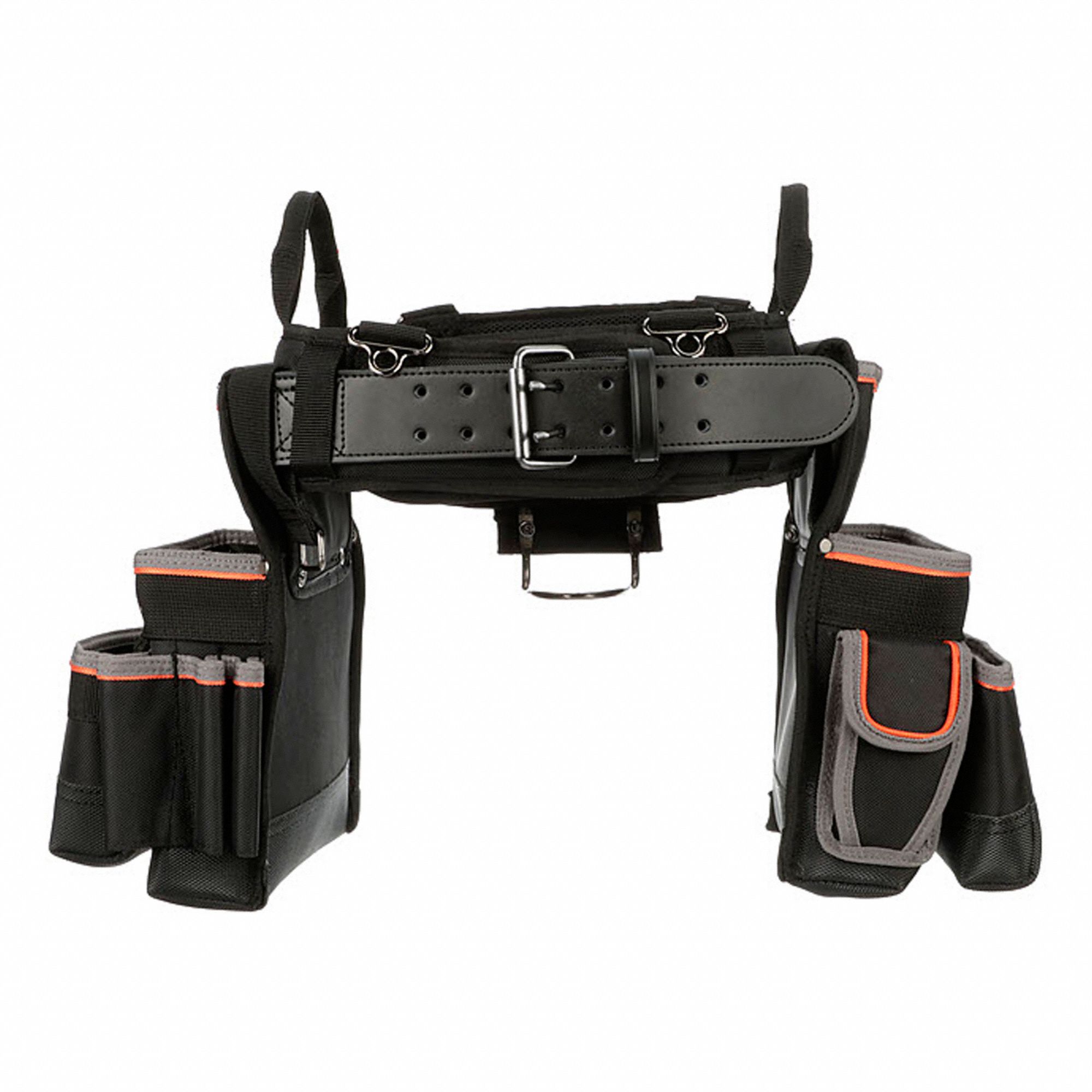 TOOL BELT,35 TO 39 IN WAIST,26 PKT,BLACK