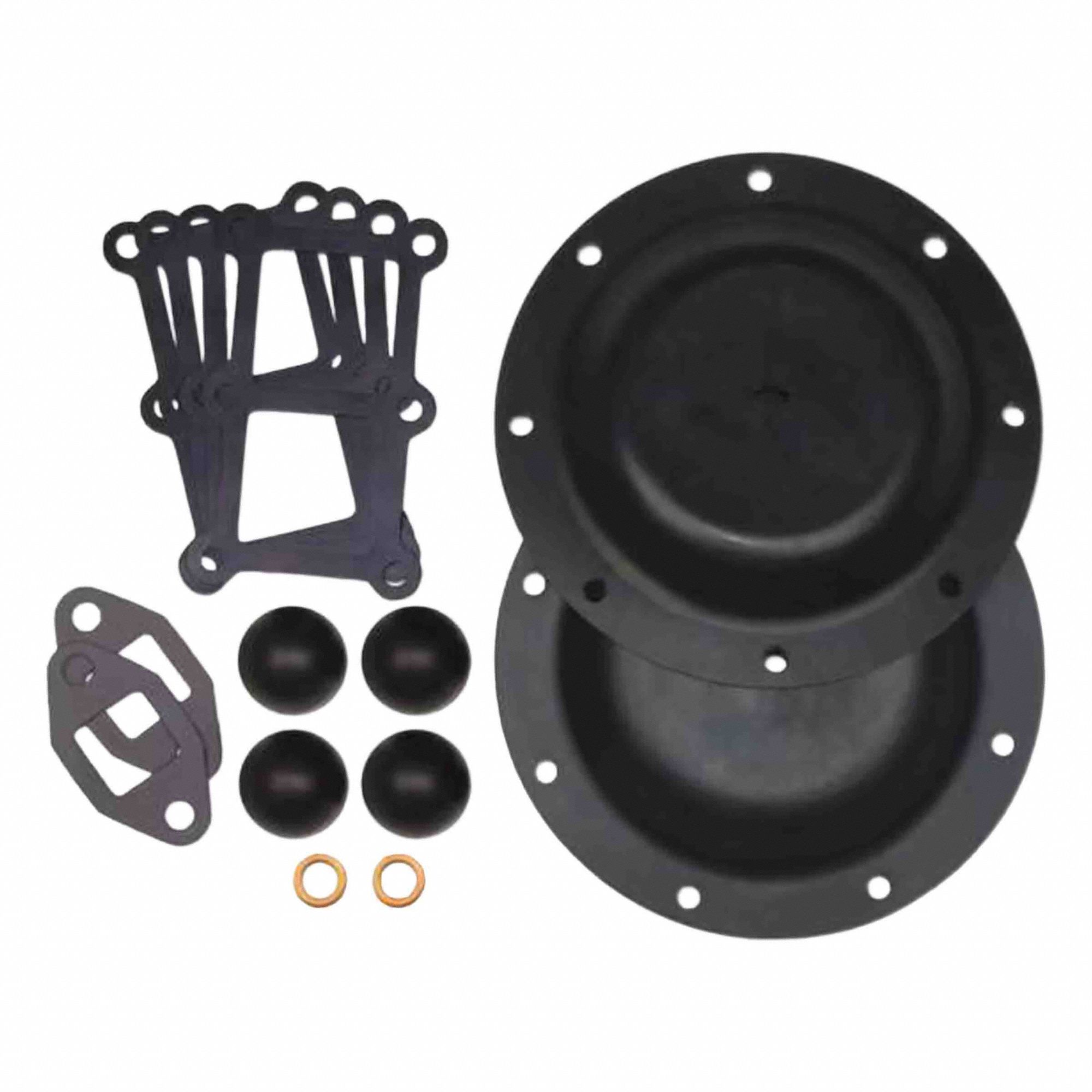 PUMP REPAIR KIT, FLUID END REPAIR KIT, AIR OPERATED DOUBLE DIAPHRAGM PUMP, FLUID, 15U526