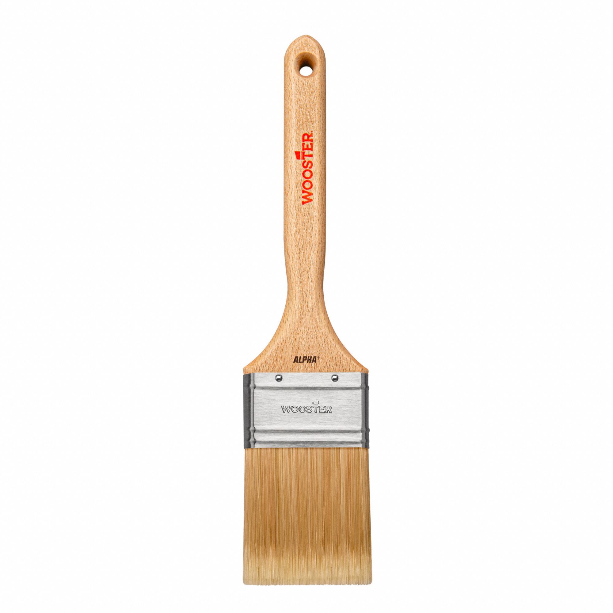 PAINT BRUSH, FLAT SASH BRUSH, 2 1/2 IN, SYNTHETIC