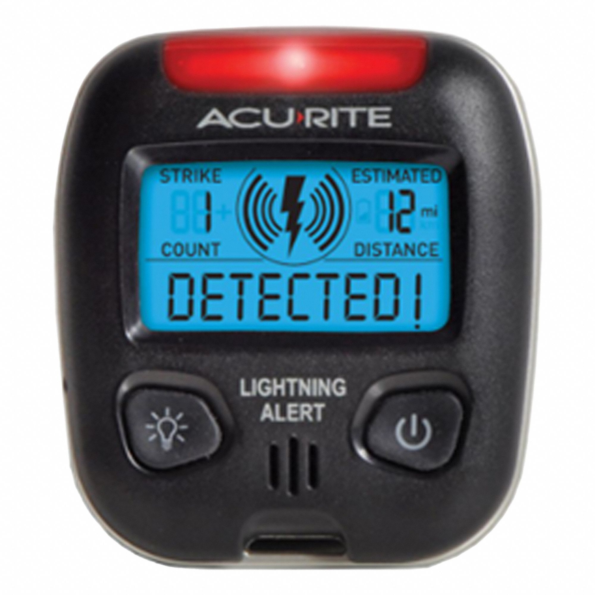 Lightning Detector, 0-25 mile, audio/vis