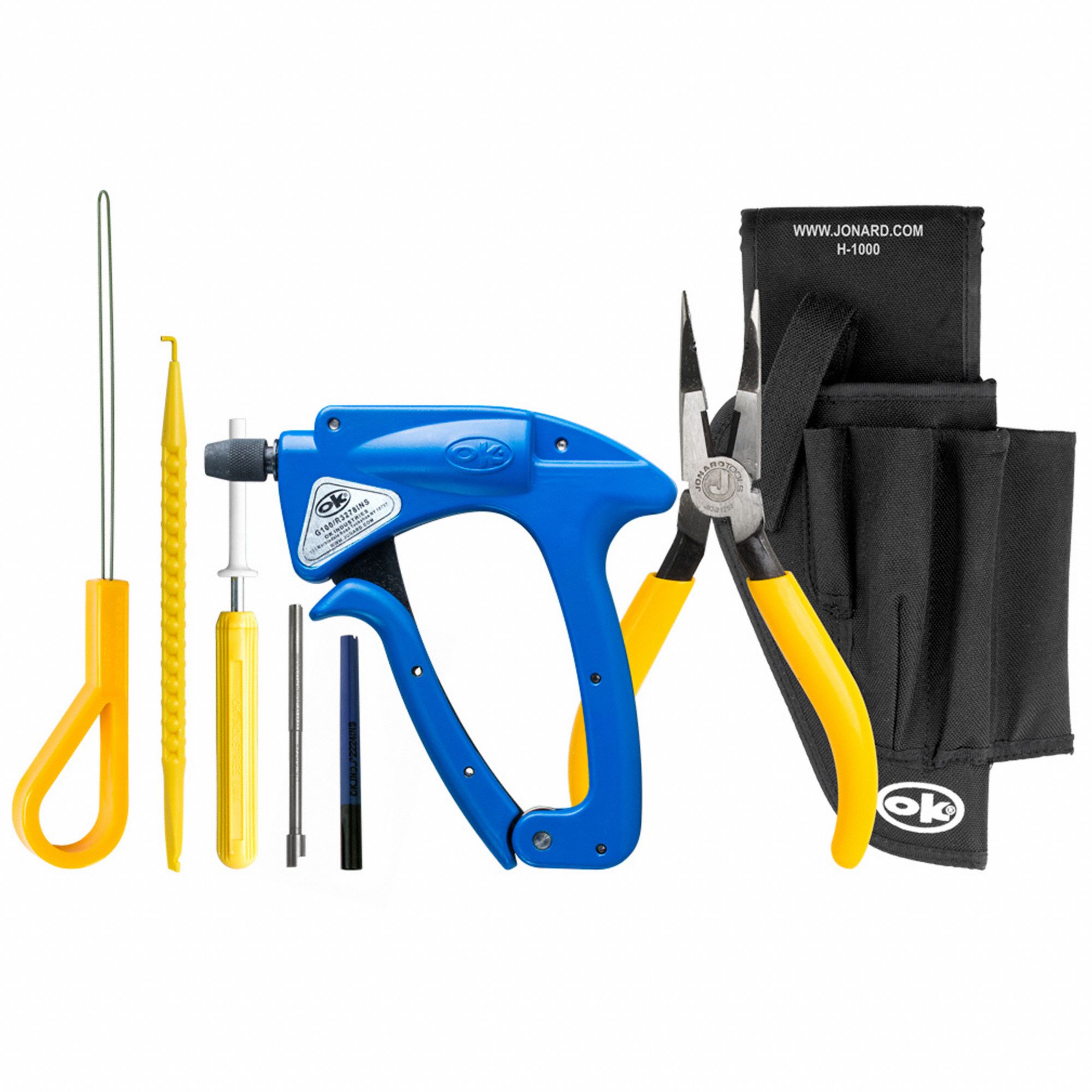 OK INDUSTRIES, 5 1/4 in Tool Lg, Insulated, Insulated Wire Wrap Tool