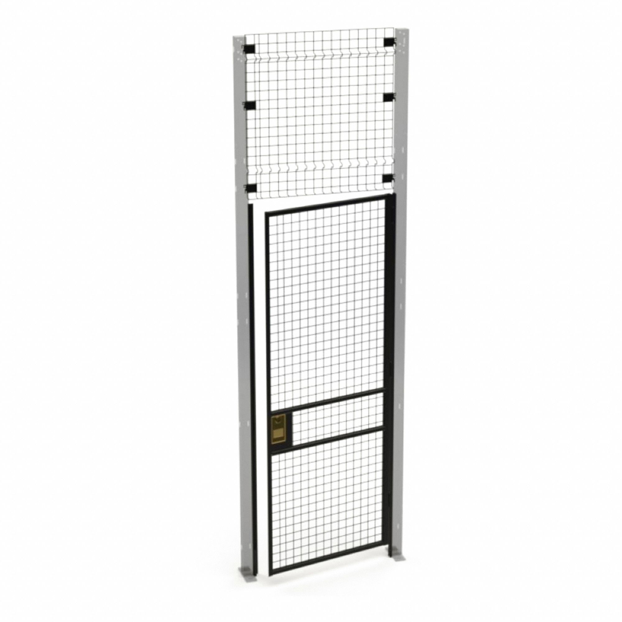 SWING DOOR,10.2 FT H,33 1/2 IN W,STEEL