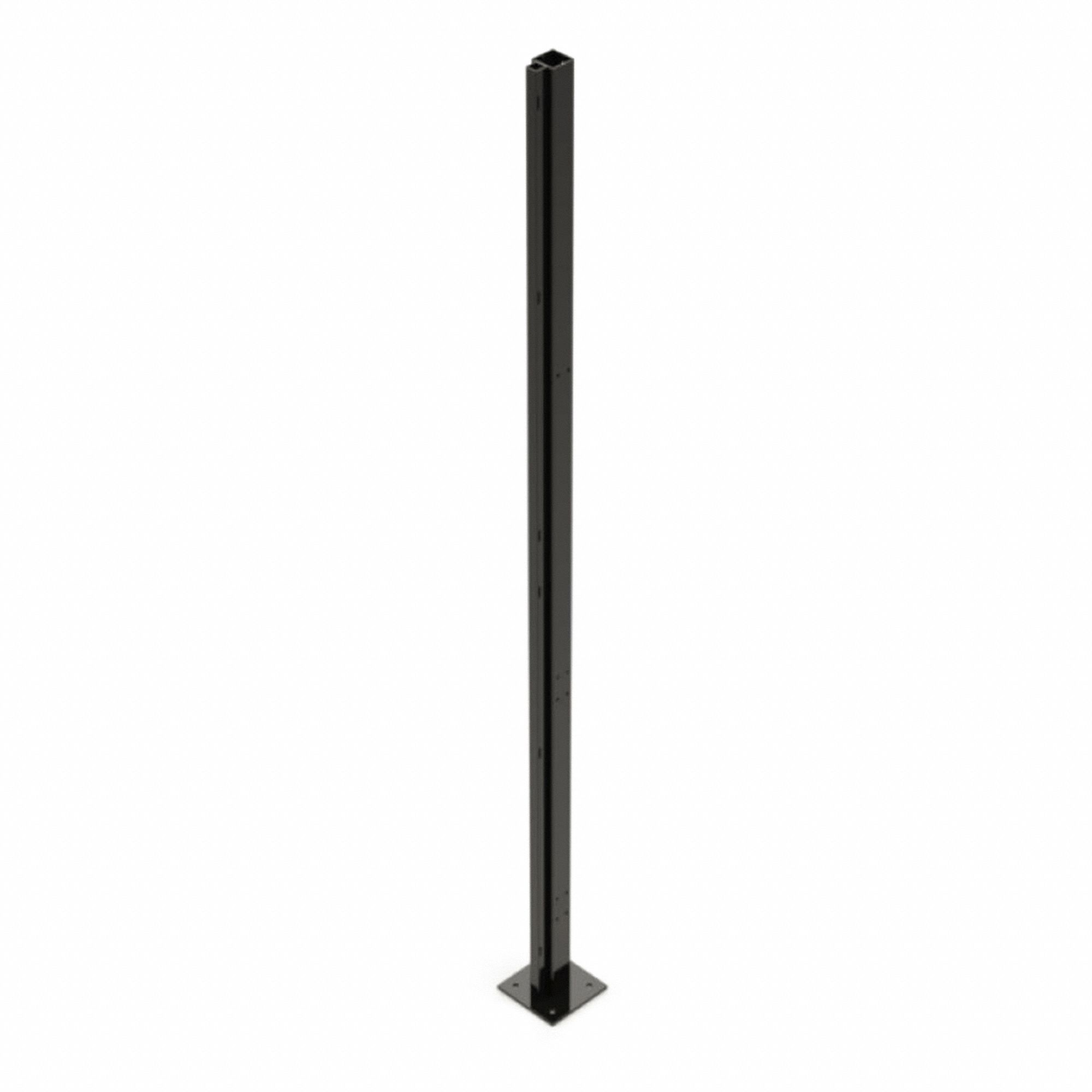 POST,8 FT H,STEEL,BLACK