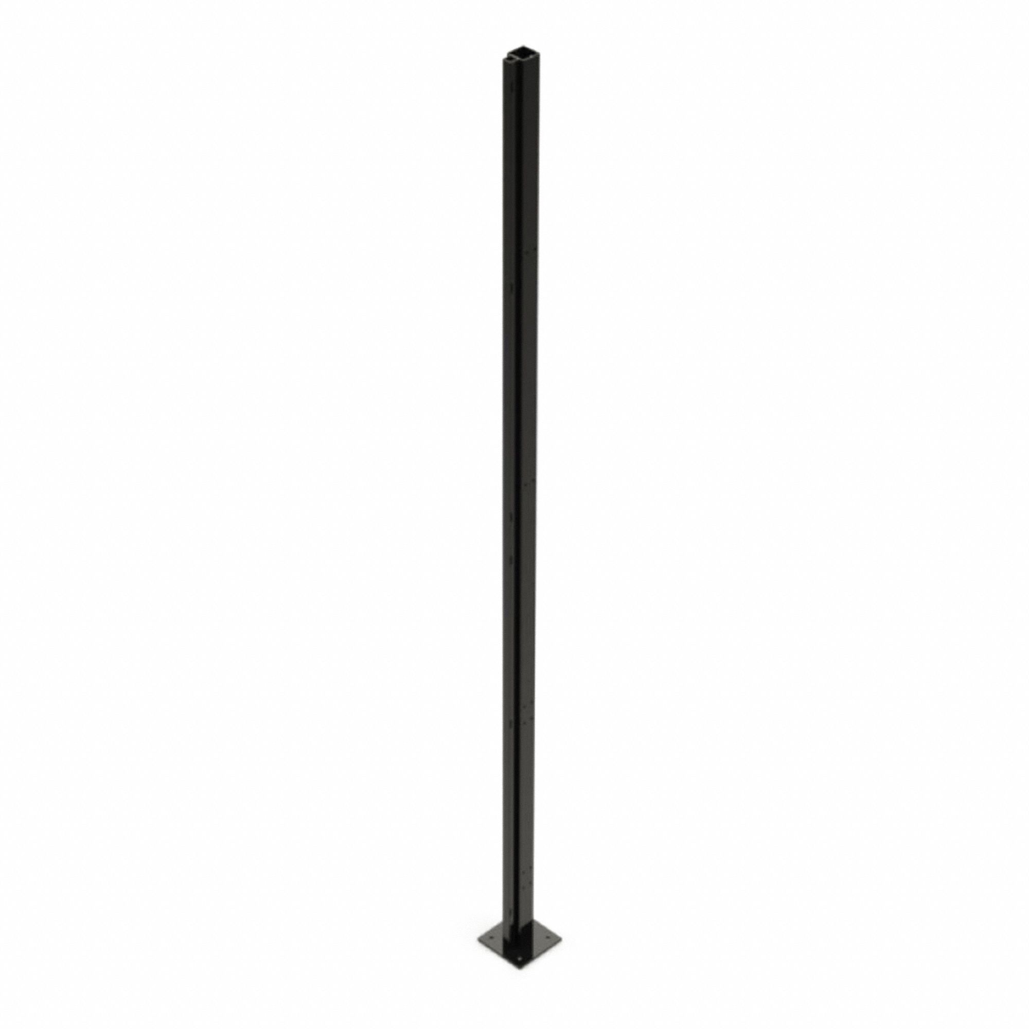 POST,10 FT H,STEEL,BLACK