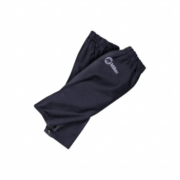 Flame-Resistant Sleeve: 18 in Sleeve Lg, Universal, Blue, Snap Cuff, 1 PR