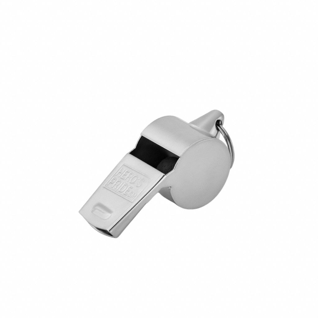 Whistle: Metal, Silver