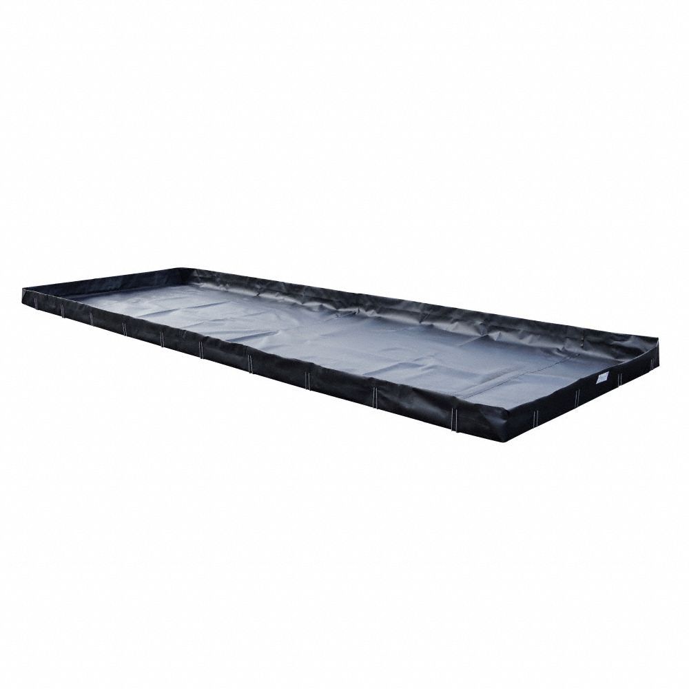 Collapsible Containment Berm: 26 ft x 12 ft x 12 in, 1, 000 gal. to 4, 999 gal., Polyethylene