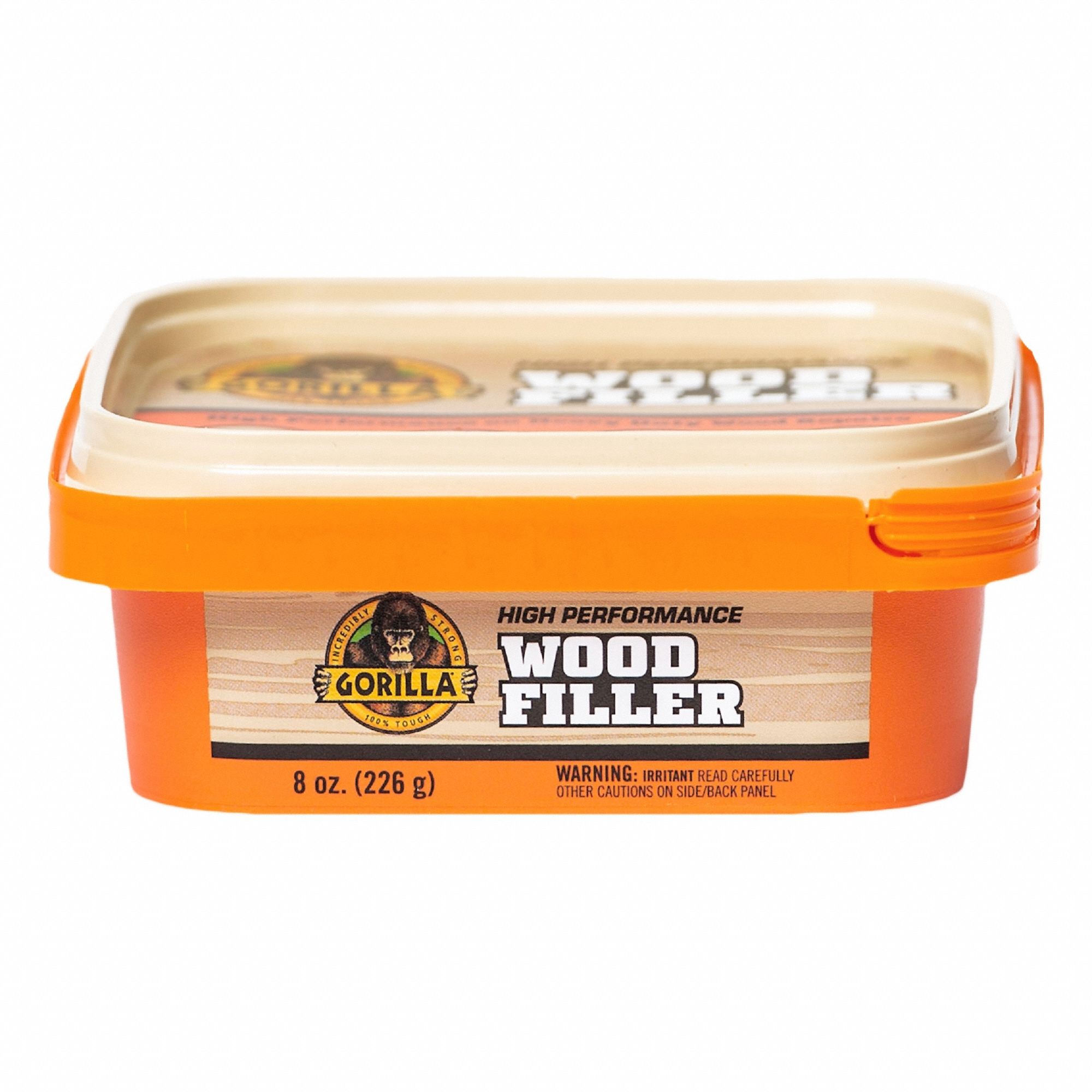 Filler: Wood Filler, 8 oz Container Size, Tub, Natural, Wood Filler