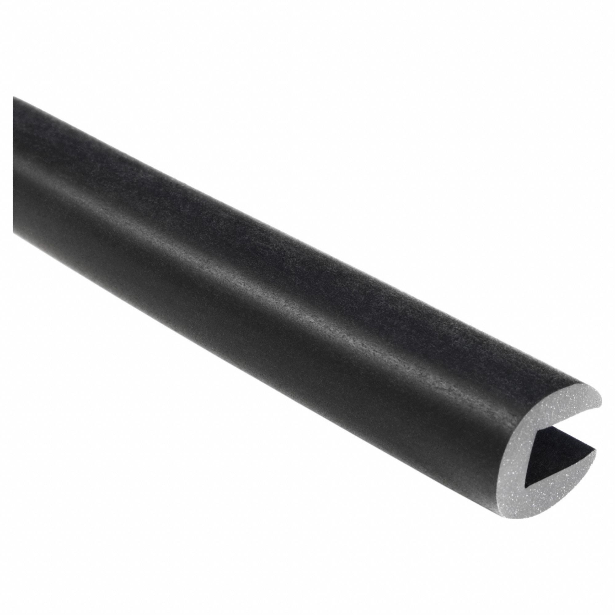 Neoprene, 50 ft Lg, Rubber Edging - 804AK9|X1005-50 - Grainger