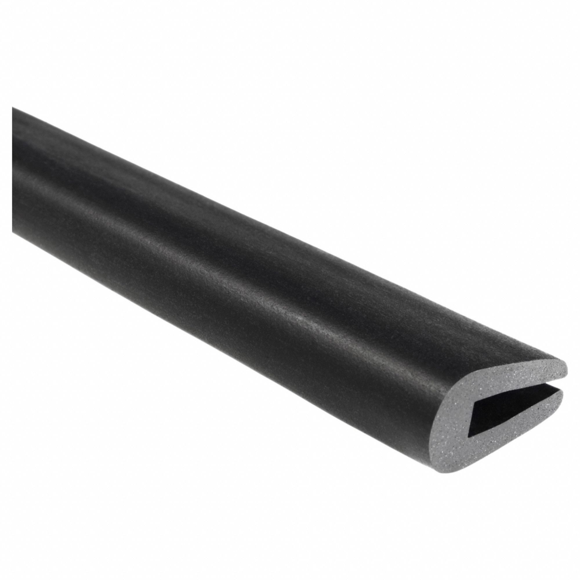 Neoprene, 10 ft Lg, Rubber Edging 804AL9X101310 Grainger