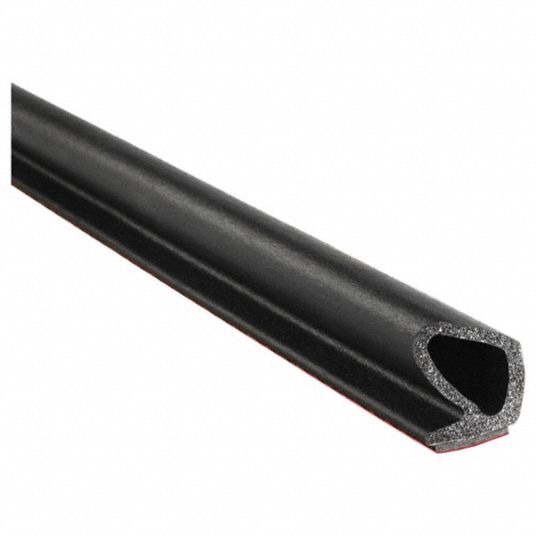 TRIM LOK INC, 25 ft Overall Lg, 5/8 in Overall Wd, Rubber Seal - 804AG2 ...