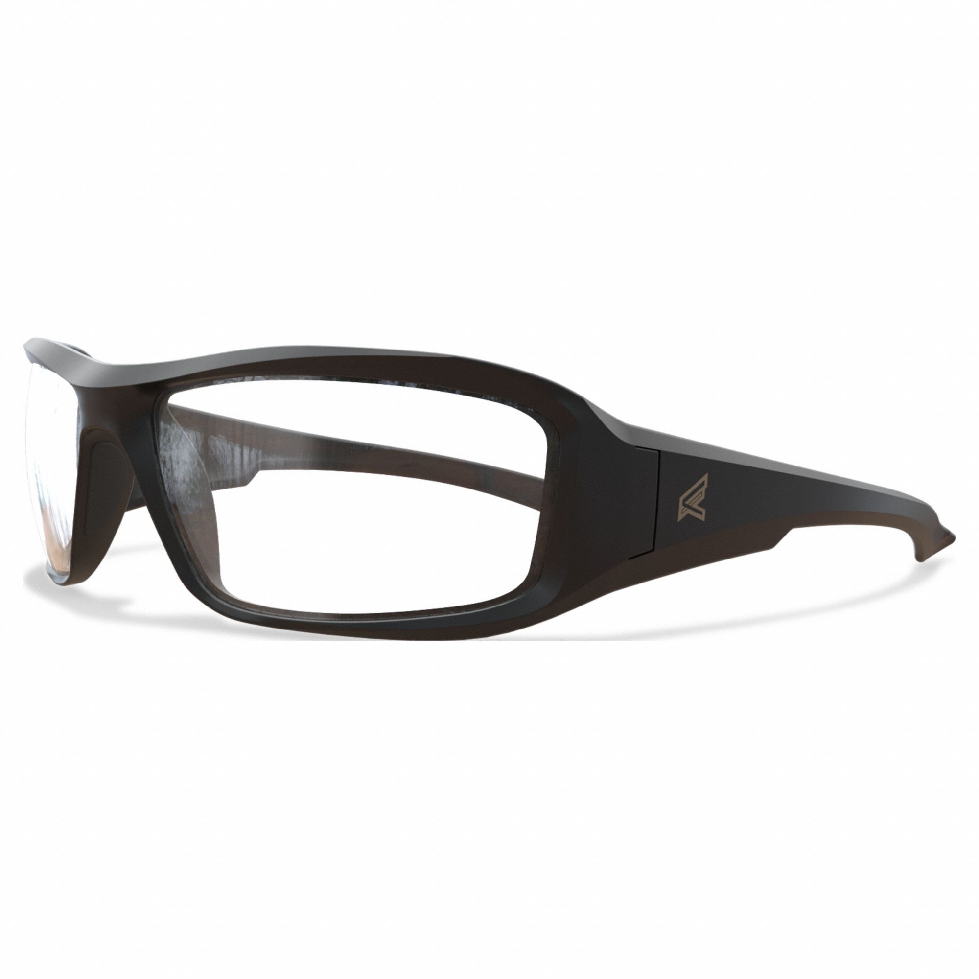 Safety Glasses: Clear Lens, Full-Frame, Vapor Shield, Metal Detectable/X-Ray Detectable