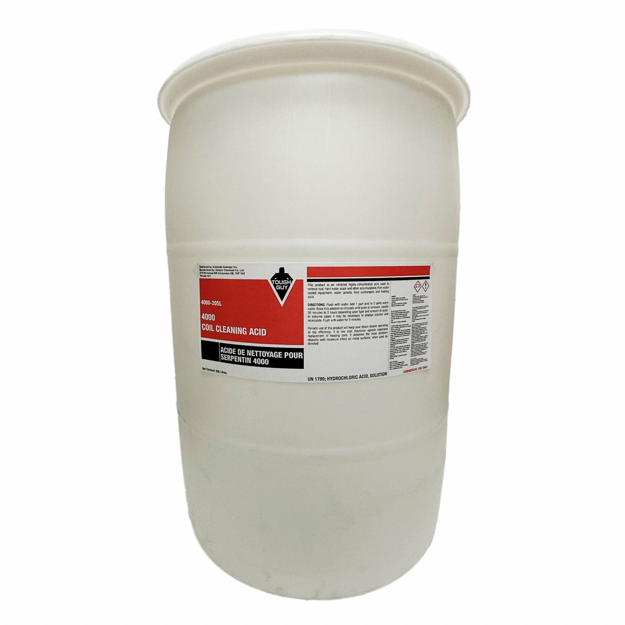 ACID COIL CLEANING 205L DRUM