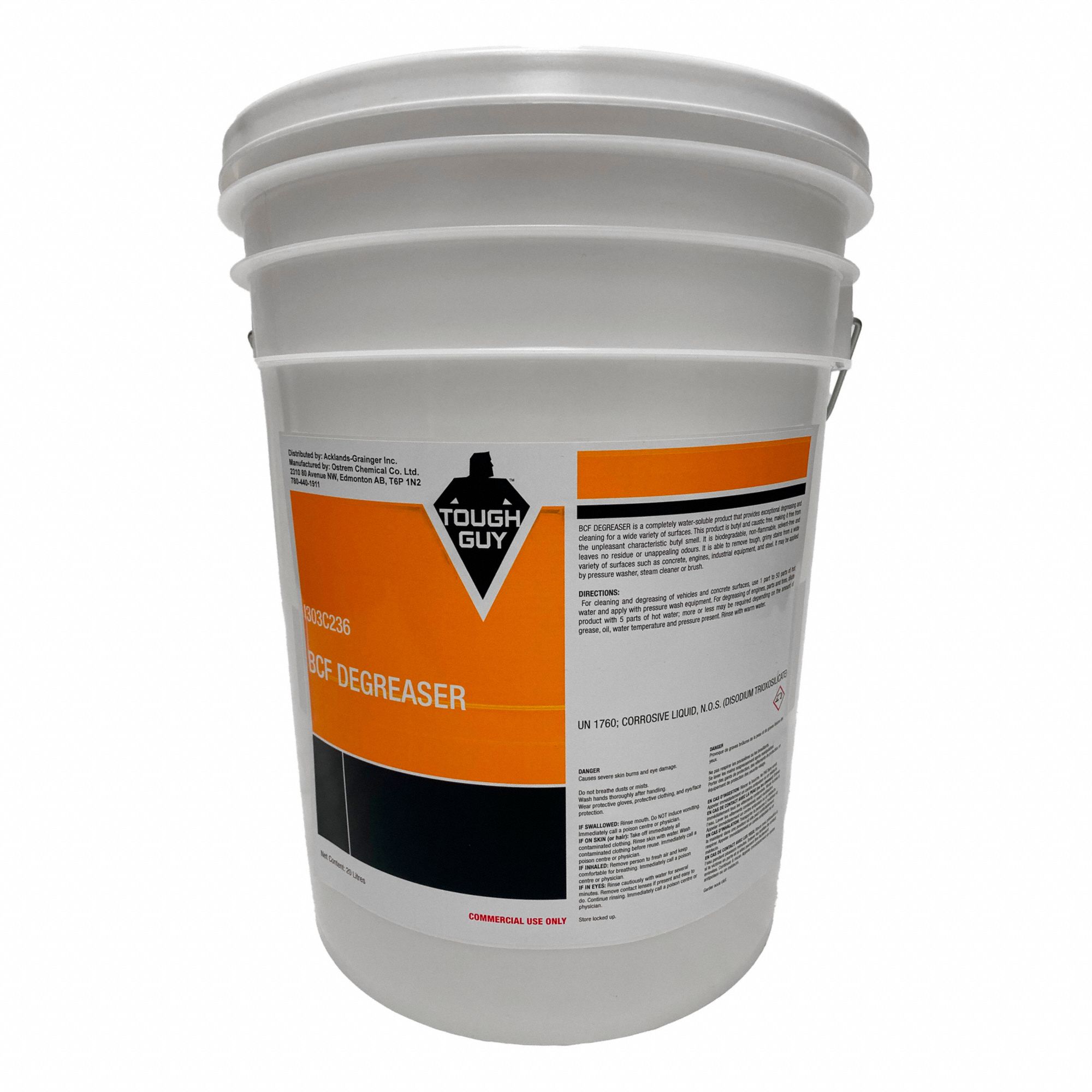 CLEANER/DEGREASER,PAIL,20 L