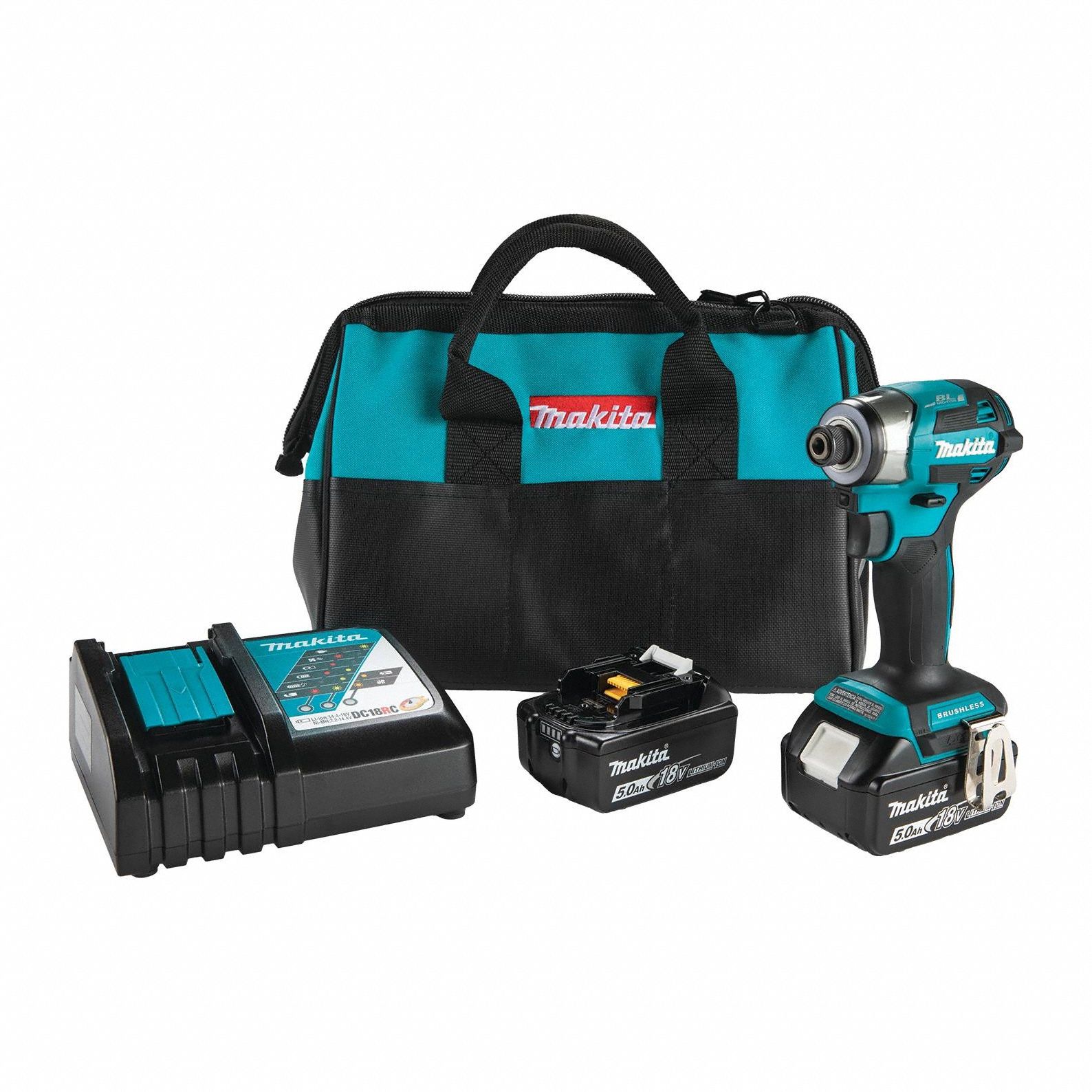 Impact Driver Kit: 1, 590 in-lb Max. Torque, 3, 600 RPM No Load Speed, 3, 800 ipm Impacts per Minute