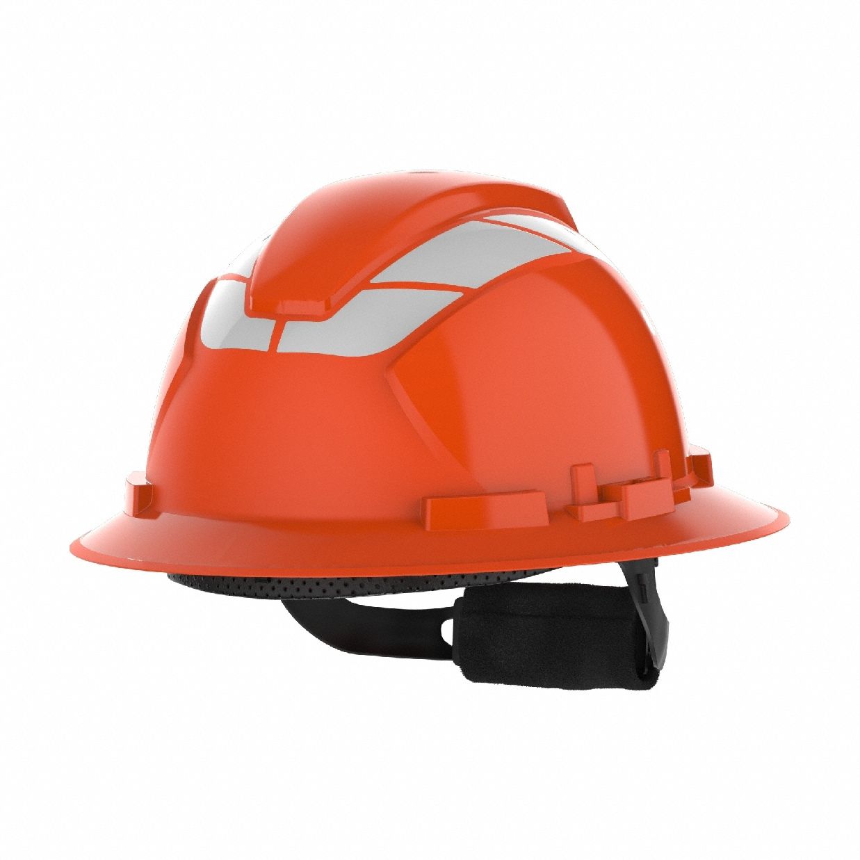 Safety Helmet High-Visibility Orange ABS