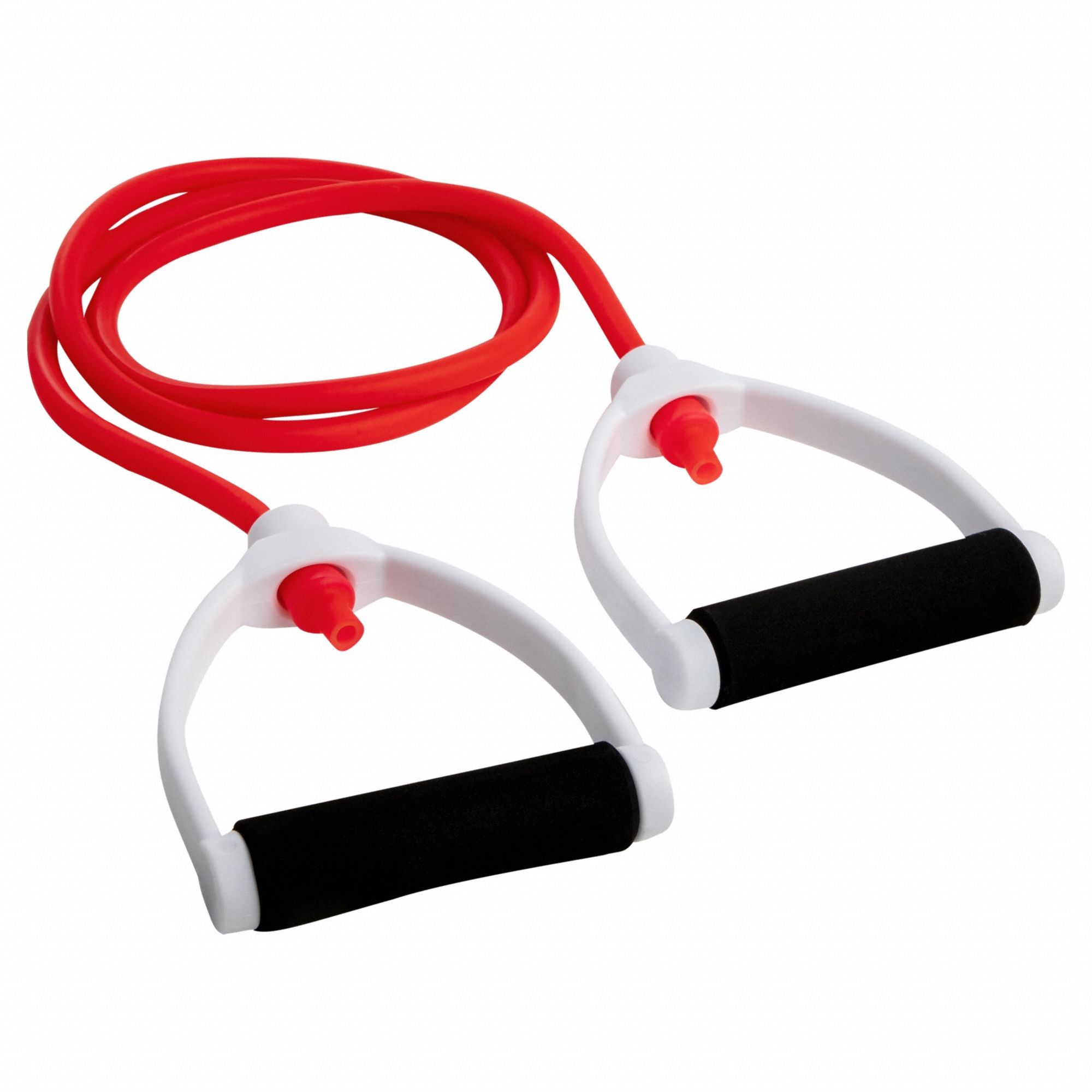 Exercise Resistance Band: Pink, 30 lb Resist Wt Equivalent, 10 in Overall Lg