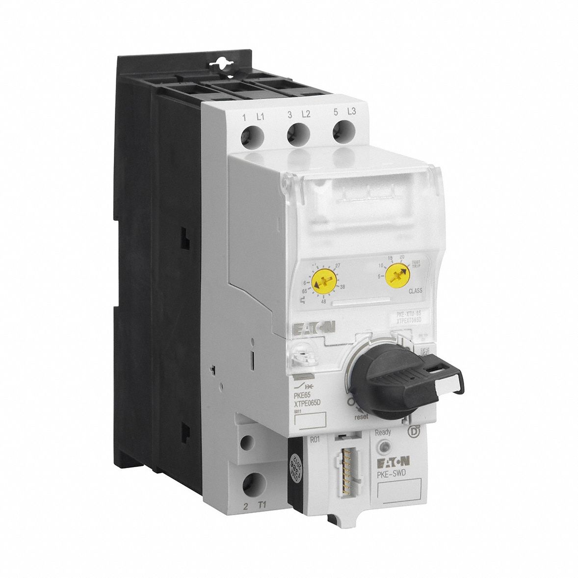 Manual Motor Protector: Non-Reversing, 3 Poles, 65 A, Electronic Protection, Selector Switch