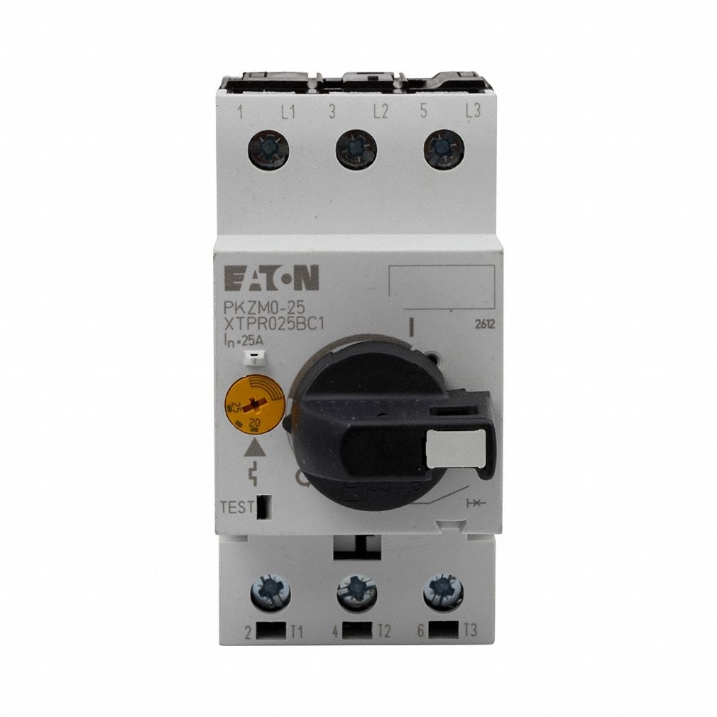 Manual Motor Protector: Non-Reversing, 3 Poles, 40 A, Thermal Protection, Selector Switch