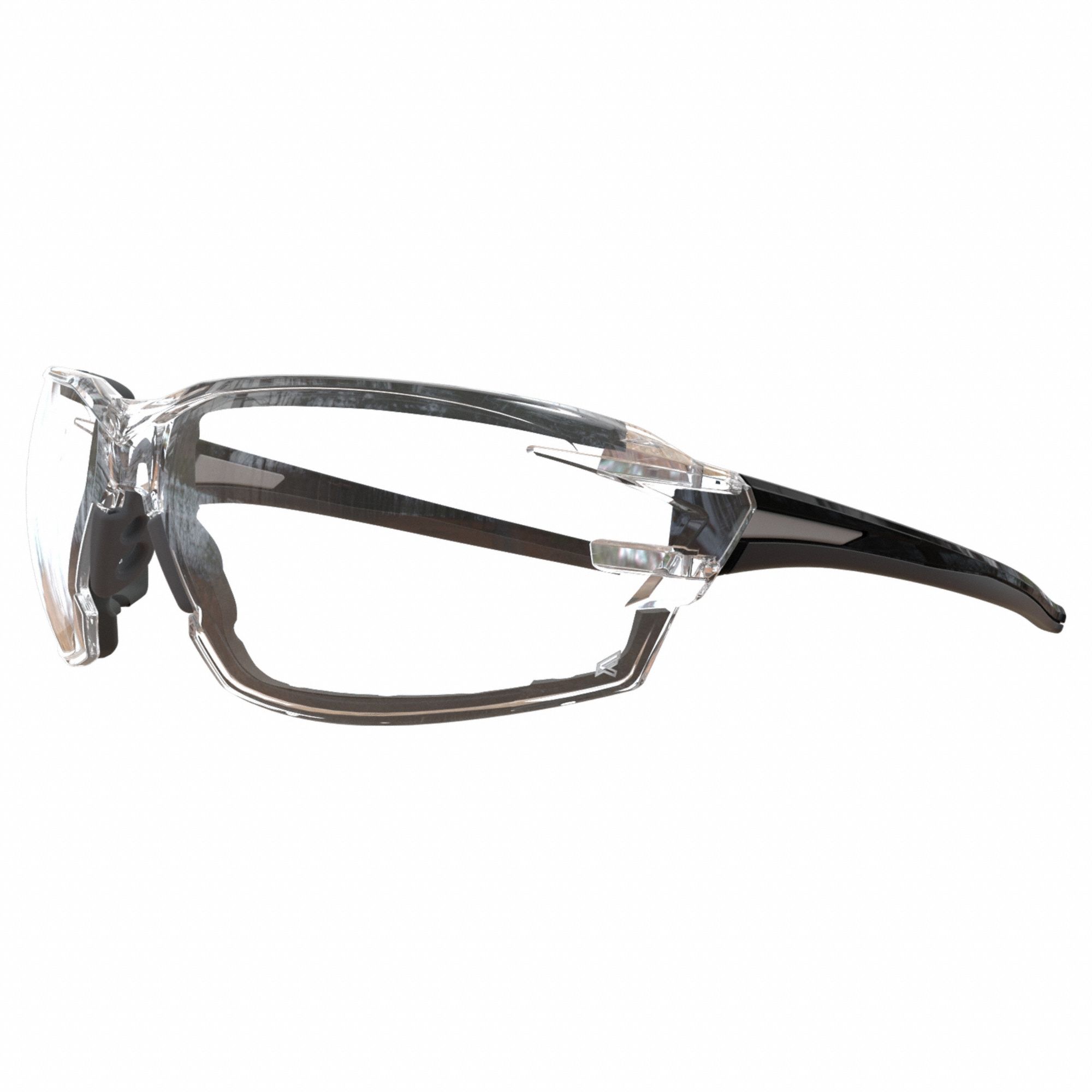 EDGE EYEWEAR, Anti-Scratch, Eye Socket Foam Lining, Safety Glasses ...
