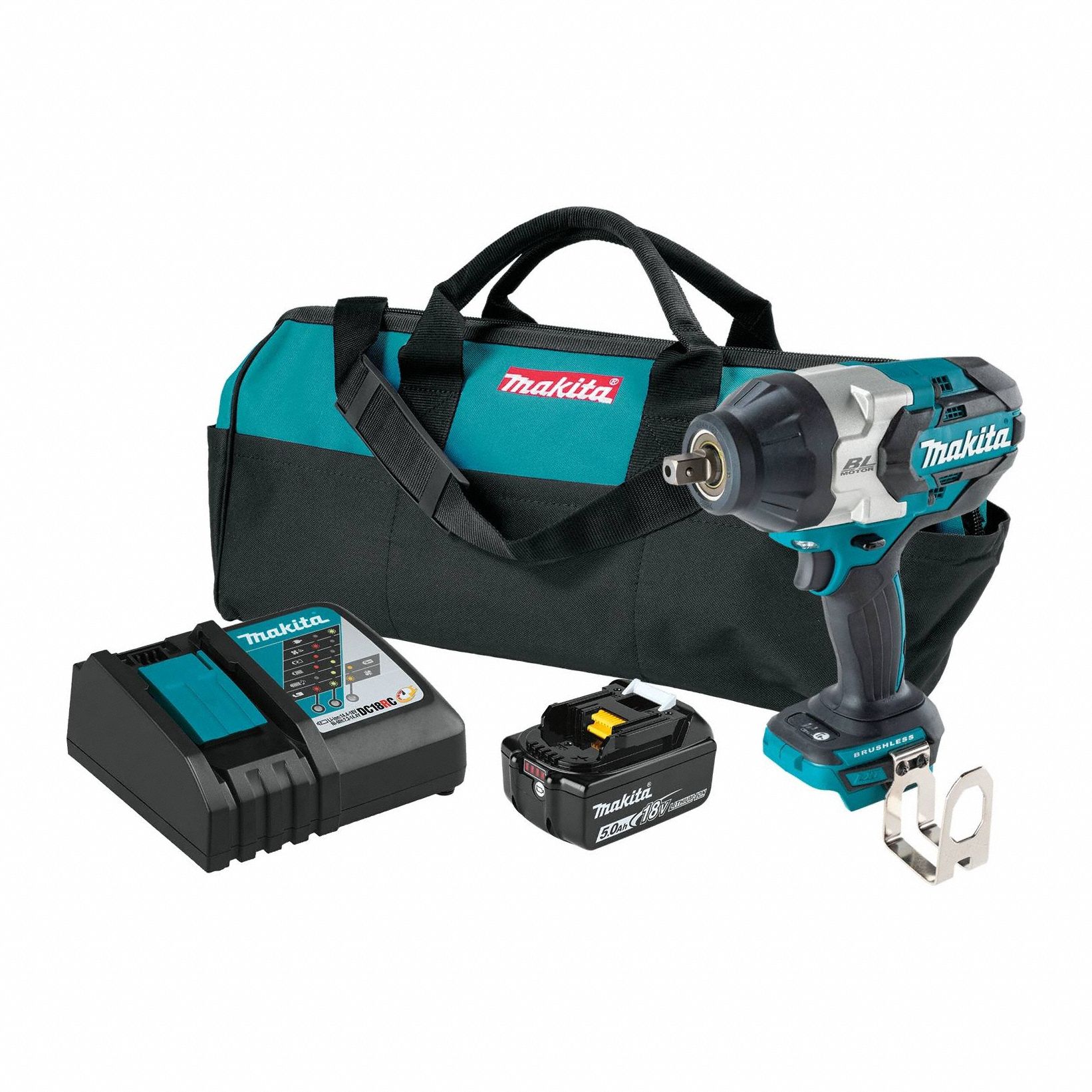 Impact Wrench: 1/2 in Drive Size, 780 ft-lb Fastening Torque, 960 ft-lb Breakaway Torque